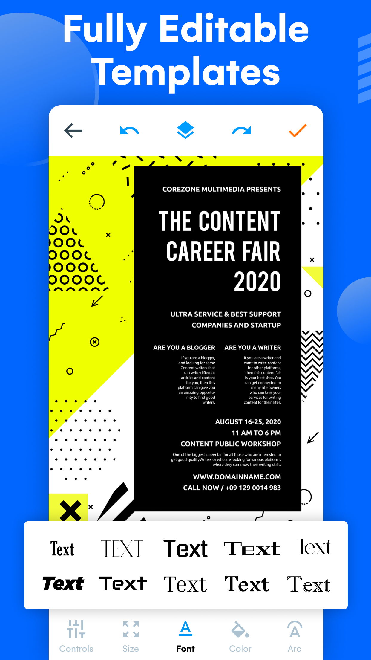 اسکرین شات 5 برنامه Logo Maker : Ai Logo Generator