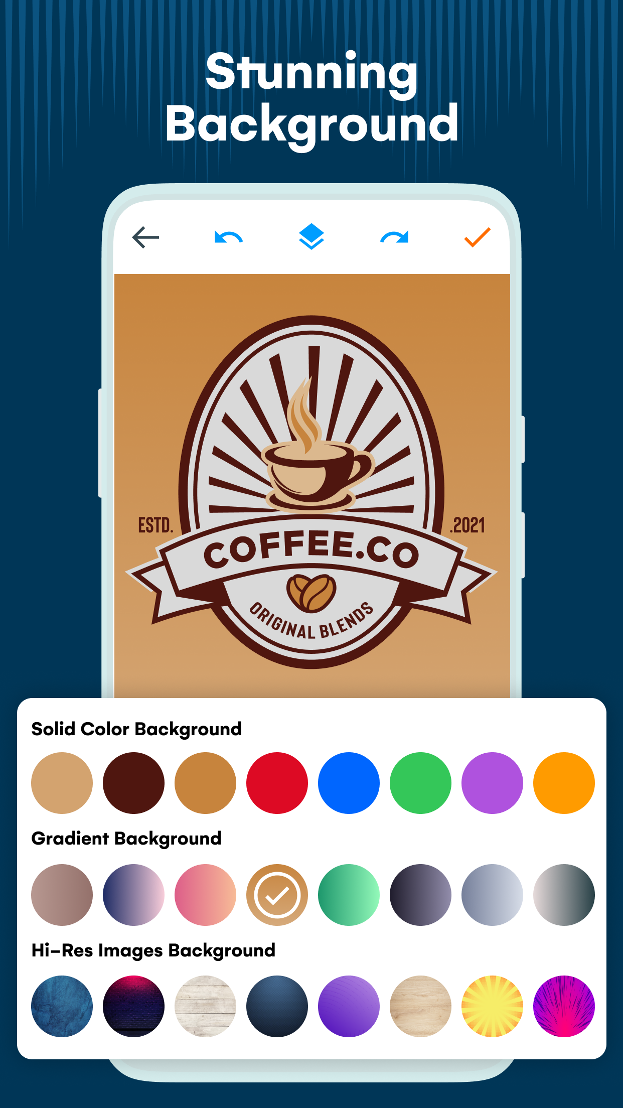 اسکرین شات 5 برنامه Logo Maker : AI Logo Generator
