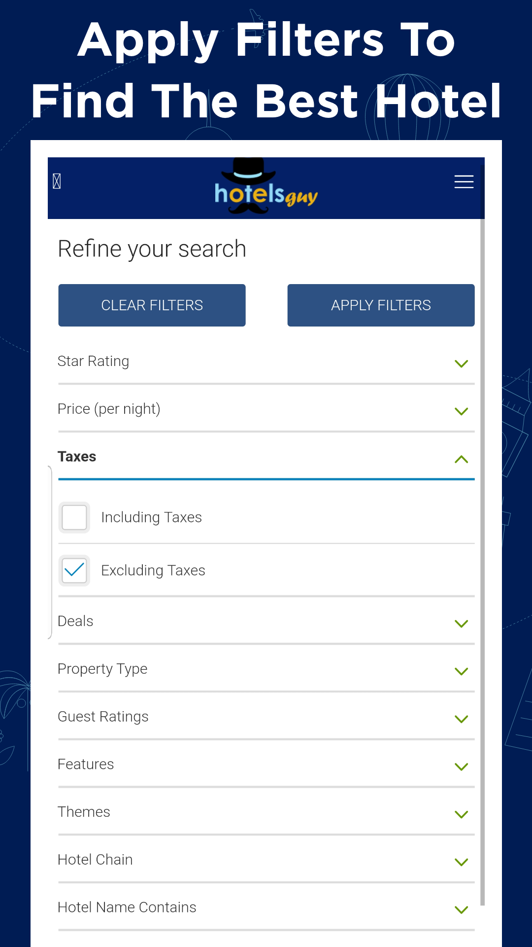 اسکرین شات 4 برنامه HotelsGuy Hotel Booking Finder
