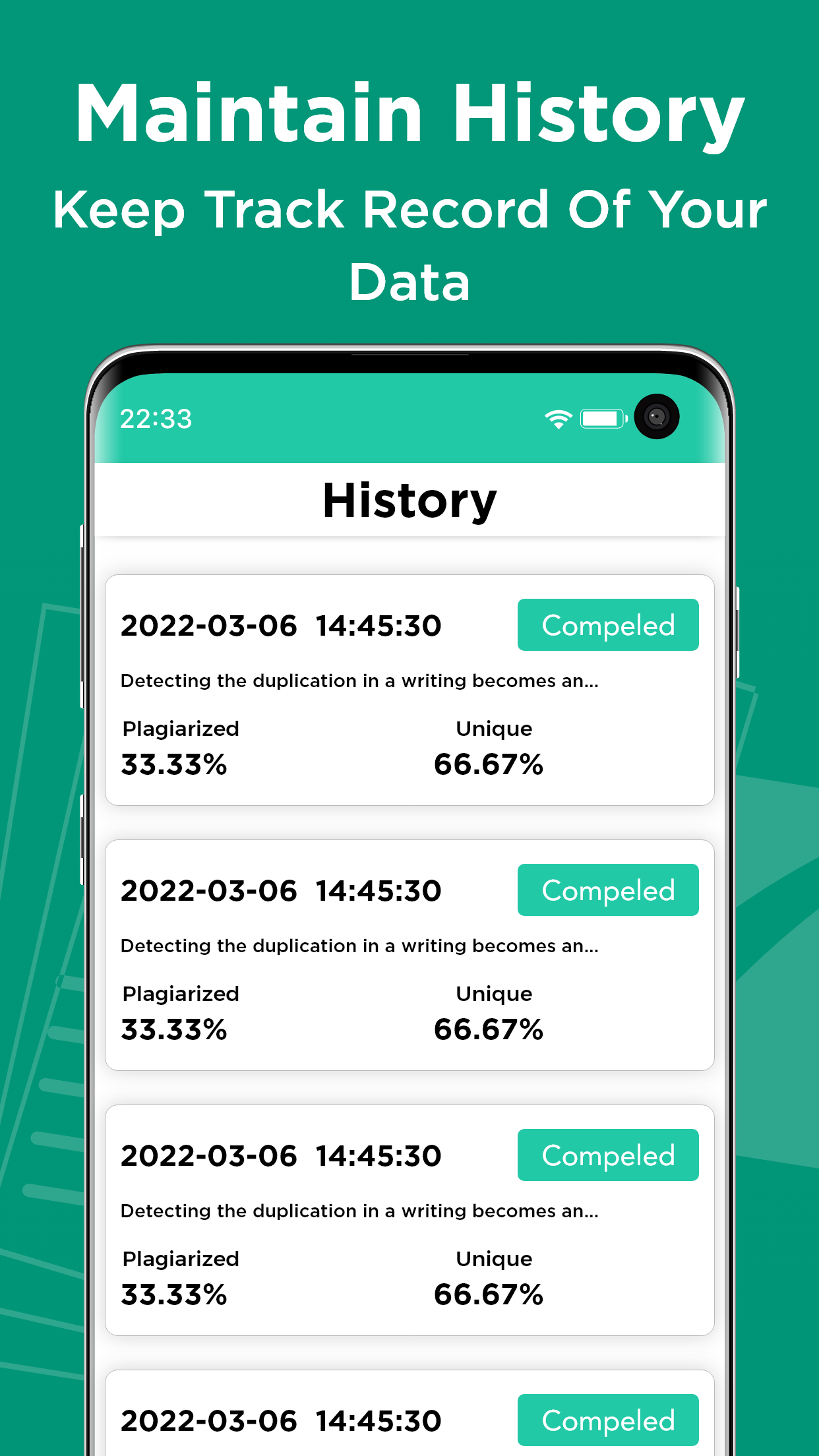 اسکرین شات 6 برنامه Plagiarism Checker & Detector