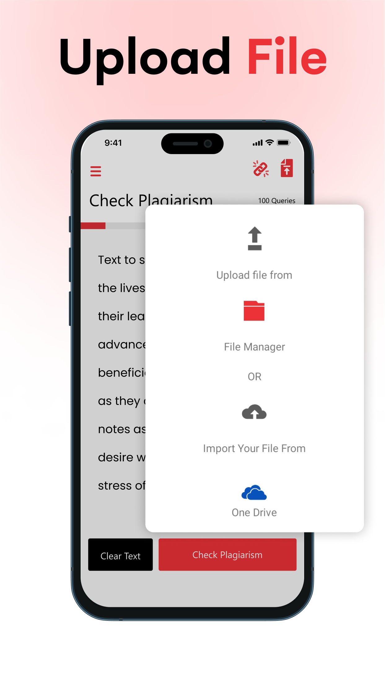 اسکرین شات 3 برنامه Plagiarism Checker & Detector
