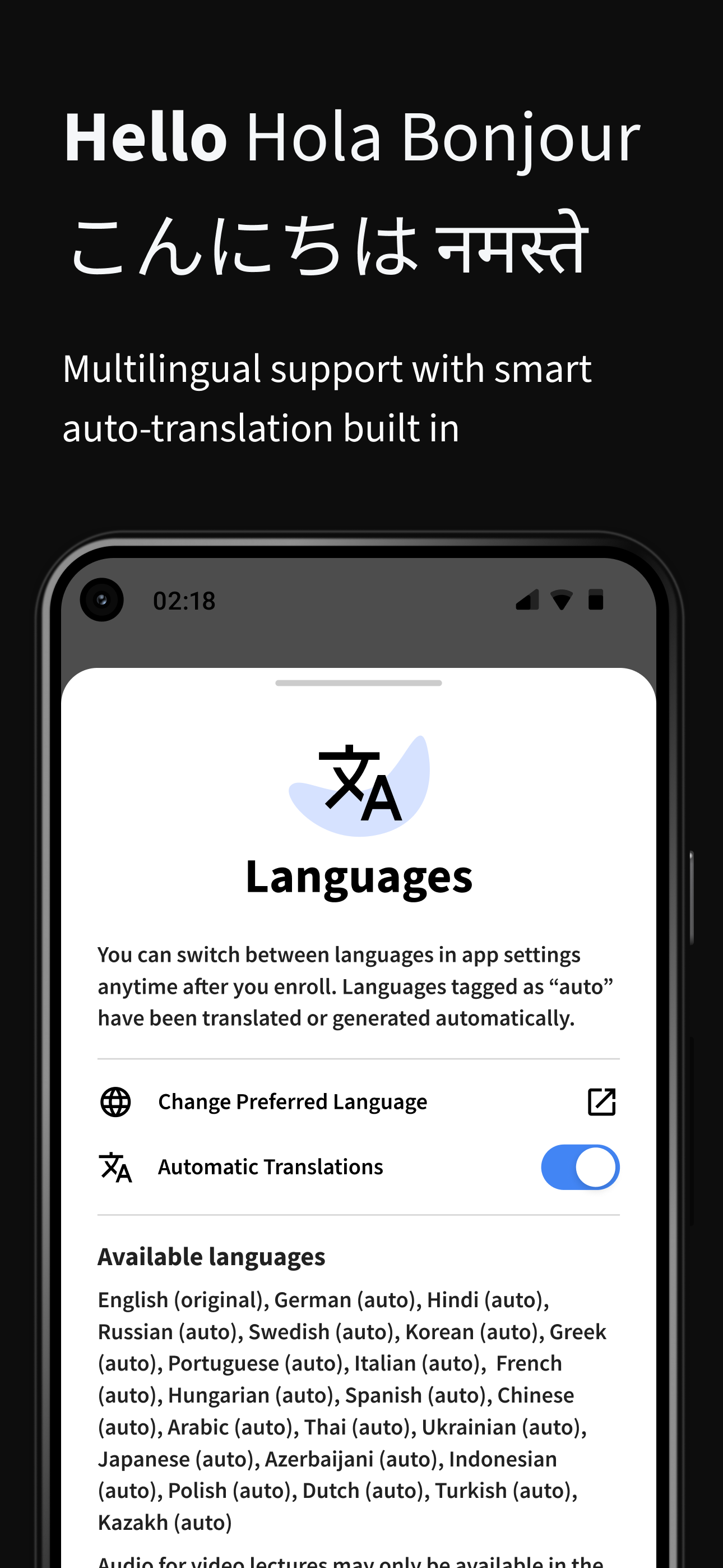 اسکرین شات 7 برنامه Coursera: Grow your career