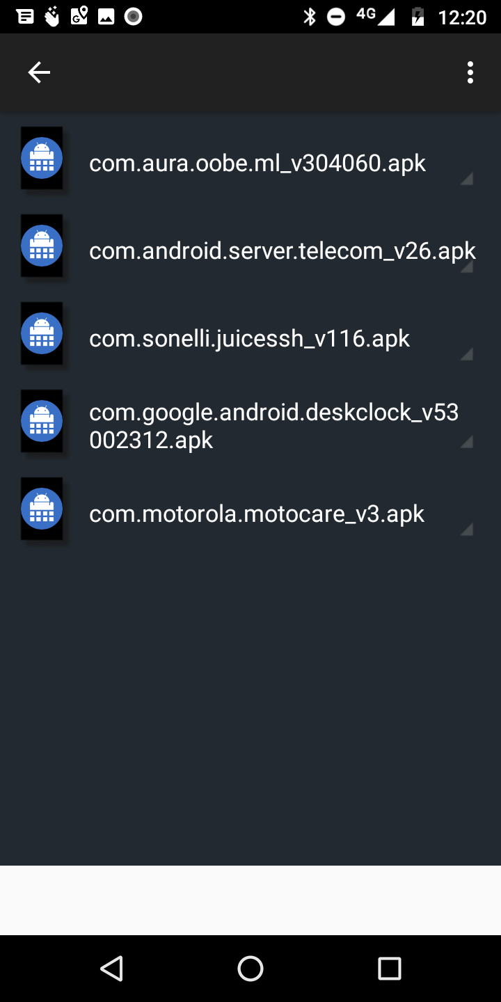 اسکرین شات 4 برنامه APK extractor of any app