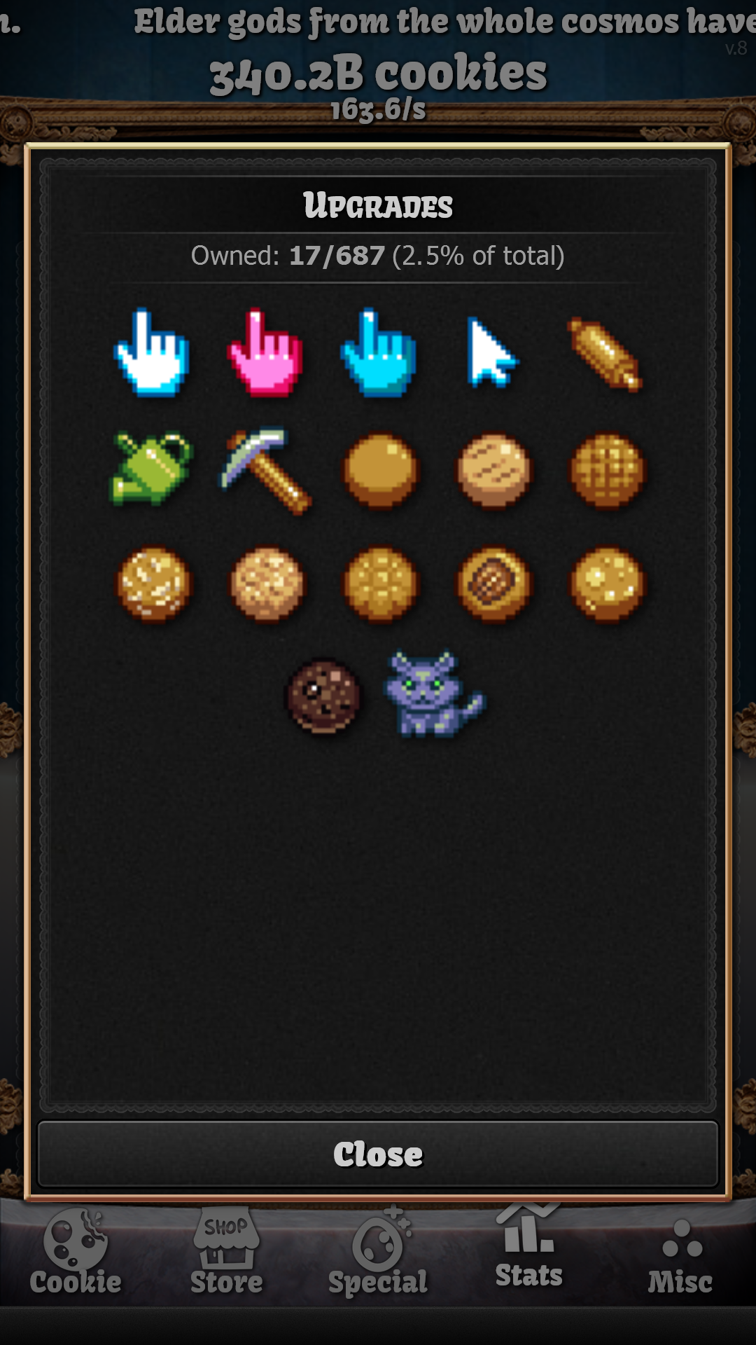 اسکرین شات 4 بازی Cookie Clicker