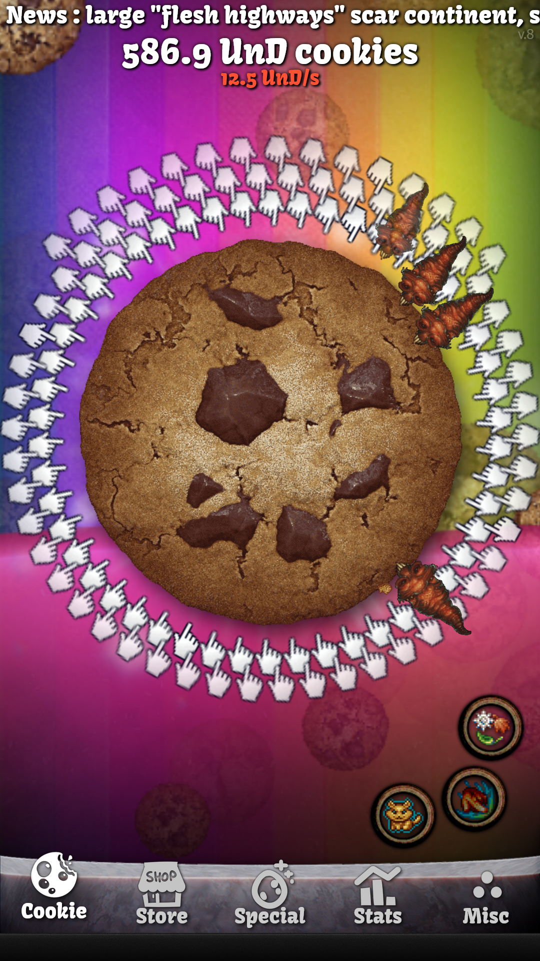 اسکرین شات 5 بازی Cookie Clicker