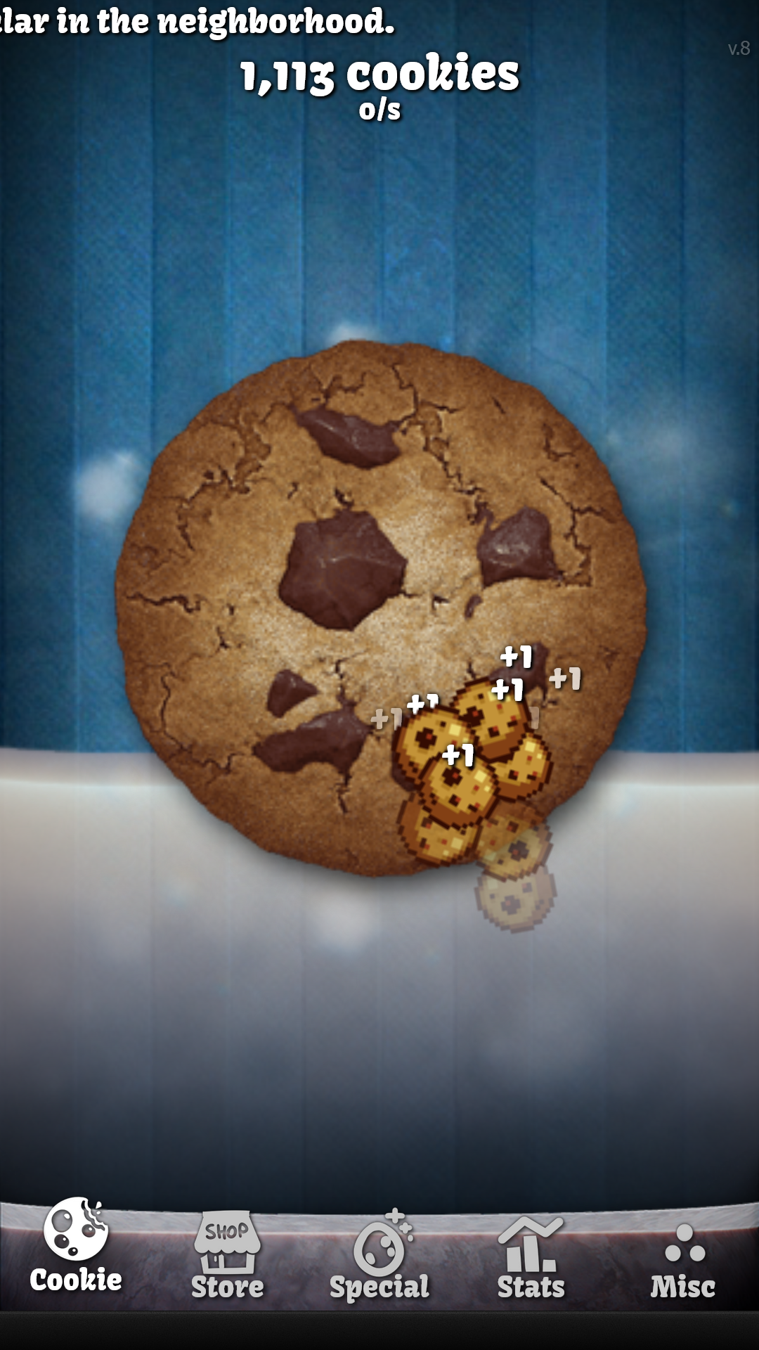 اسکرین شات 1 بازی Cookie Clicker