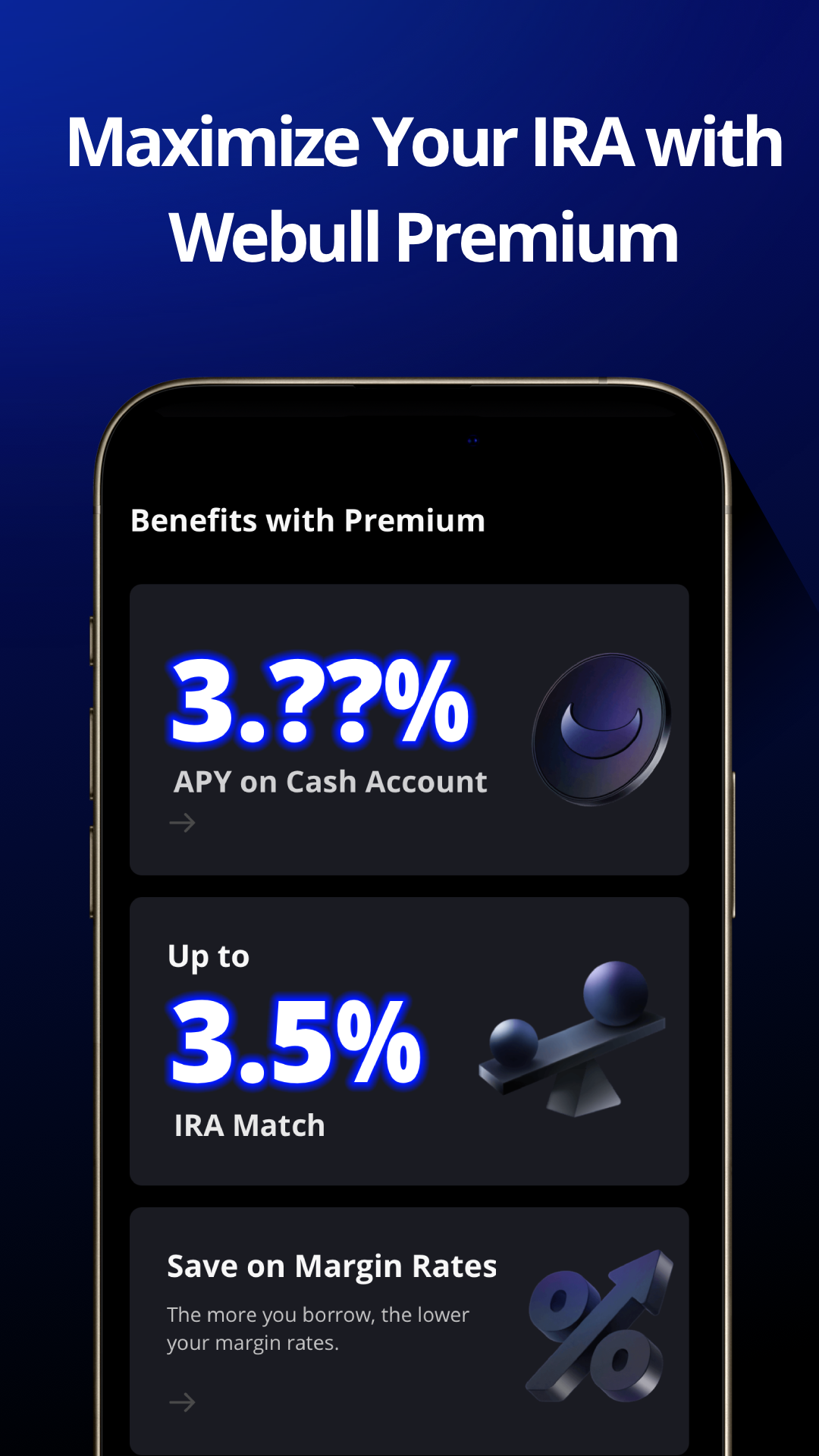 اسکرین شات 4 برنامه Webull: Investing & Trading