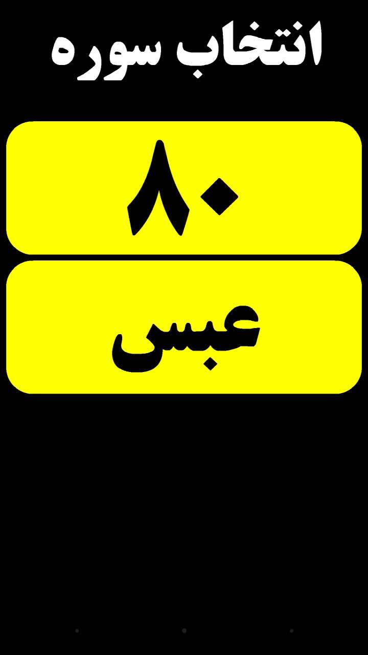 اسکرین شات 2 برنامه قرآن حکیم نابینایان