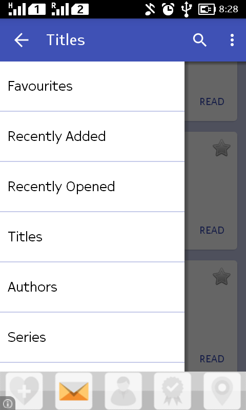 اسکرین شات 2 برنامه FBReader Bookshelf