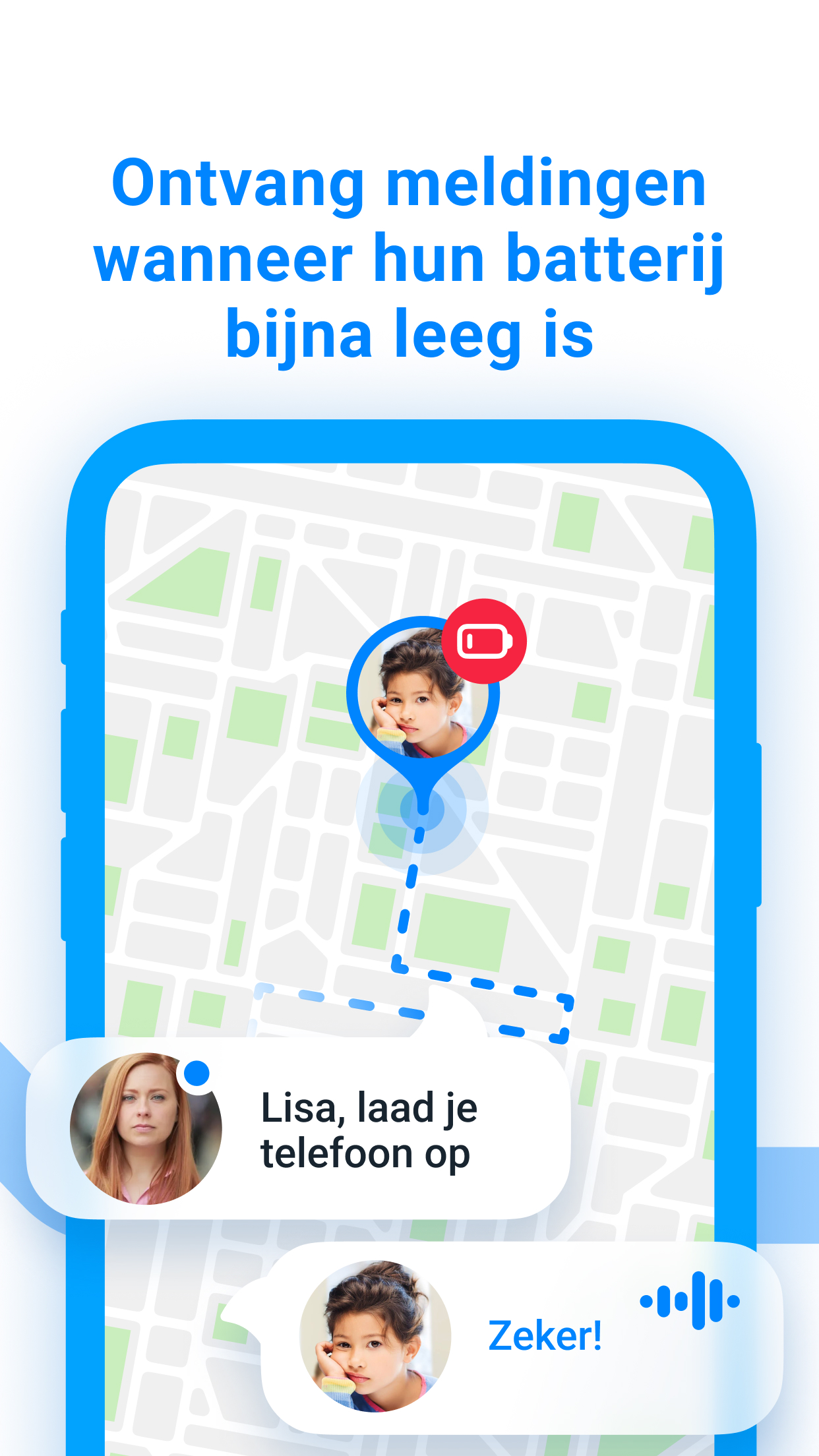 اسکرین شات 6 برنامه Find my kids: Kind GPS Tracker