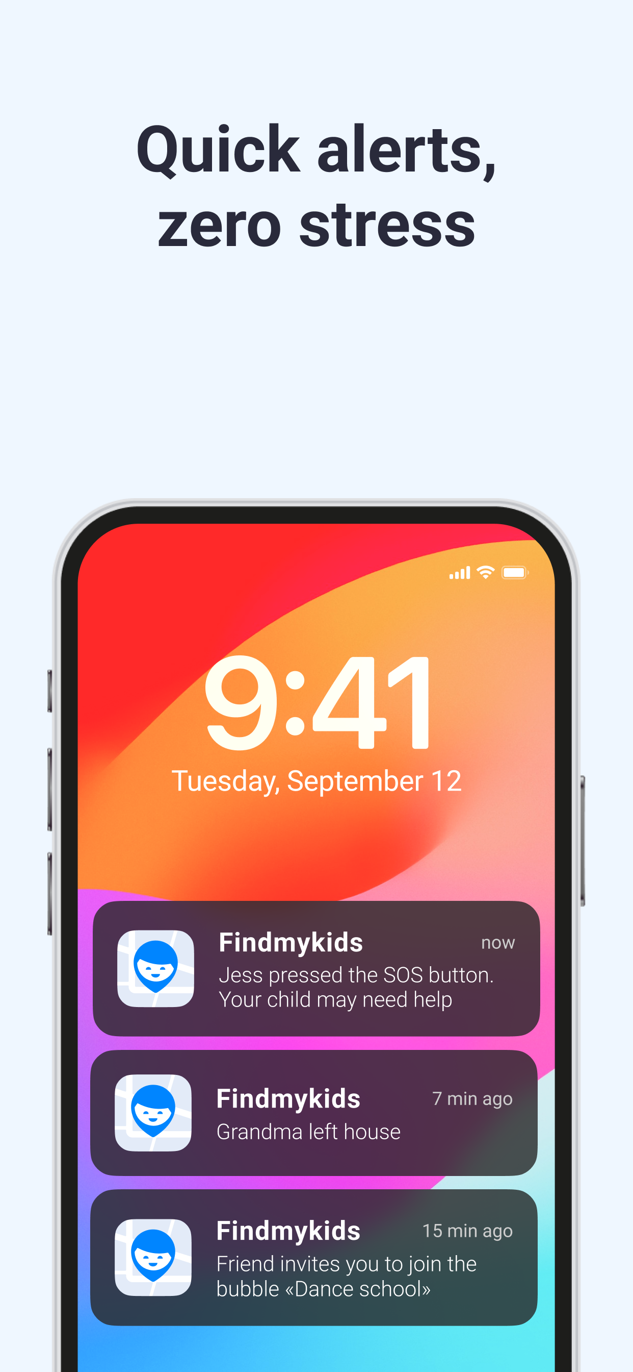 اسکرین شات 7 برنامه Find My Kids: GPS tracker app