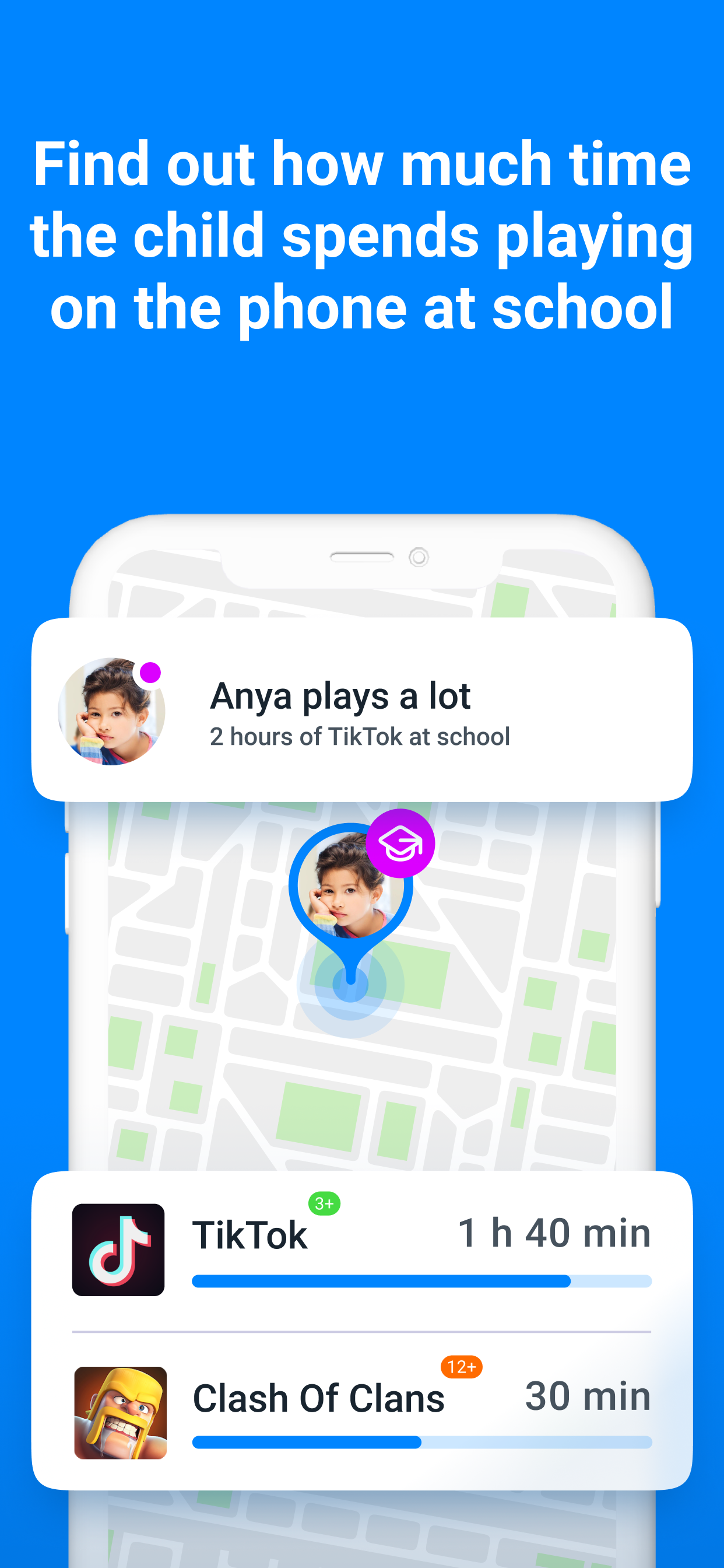 اسکرین شات 7 برنامه Find my kids: parental control
