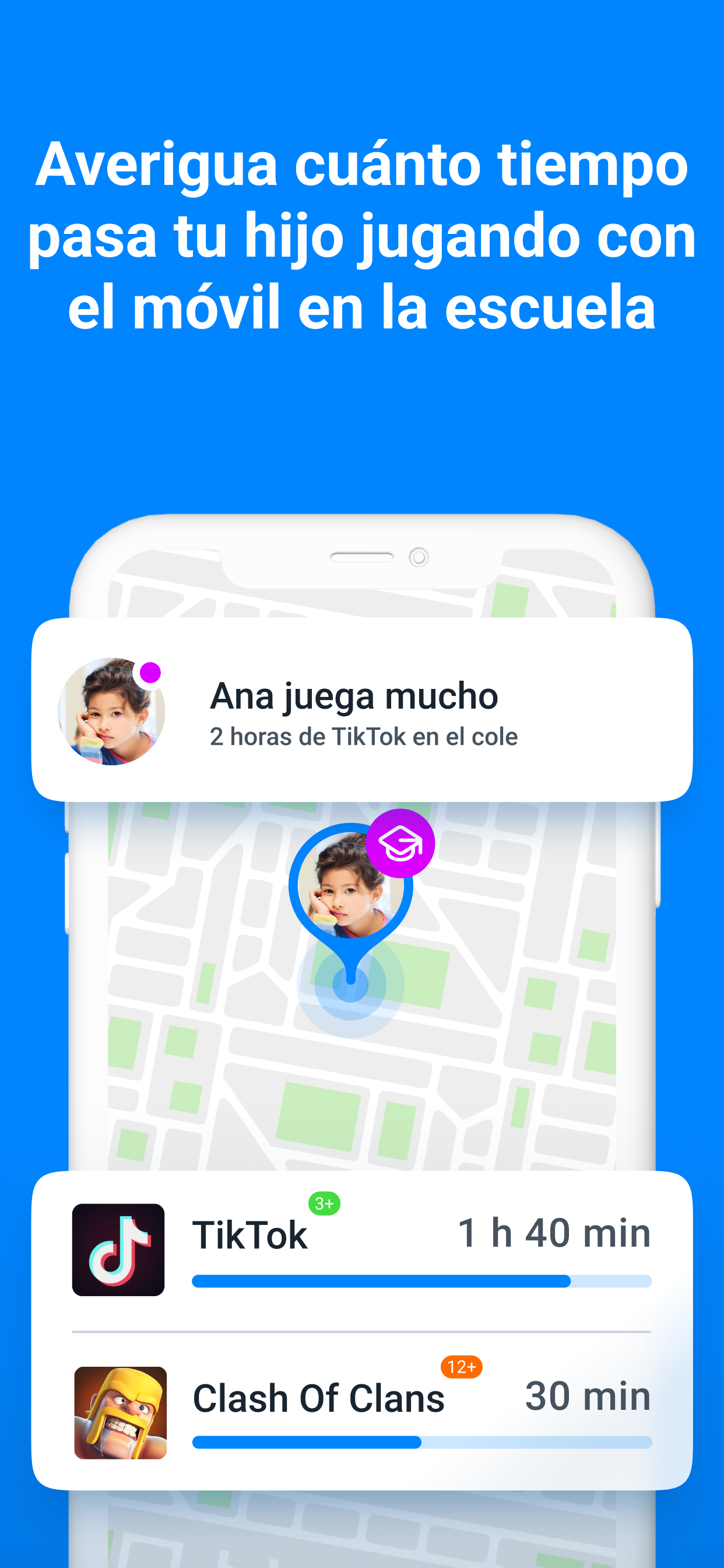 اسکرین شات 7 برنامه Find my kids: Mi Ubicación