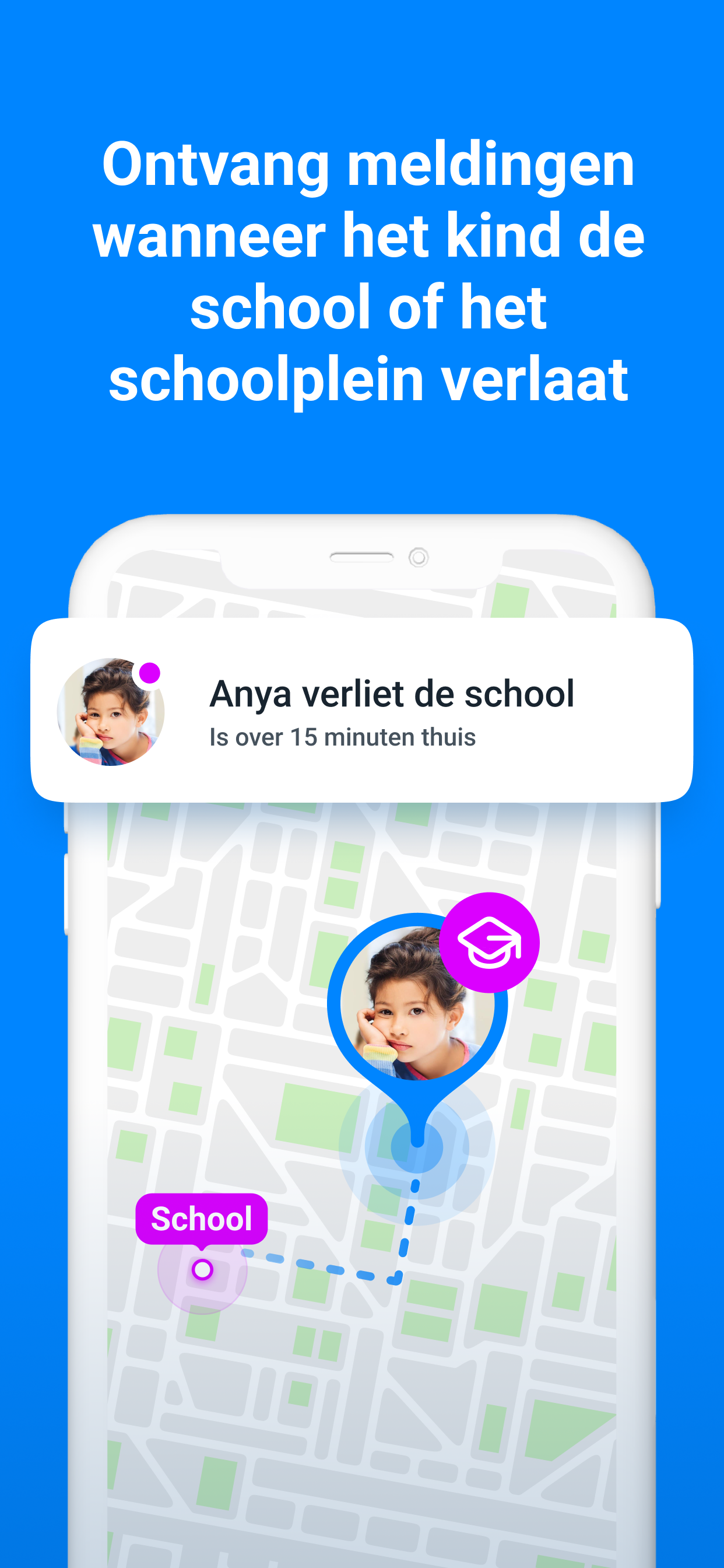 اسکرین شات 5 برنامه Find my kids: Kind GPS Tracker