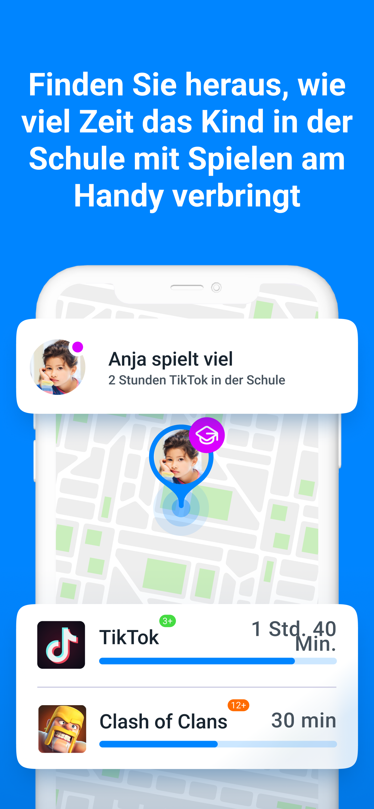 اسکرین شات 6 برنامه Findmykids: Schul GPS-Tracker