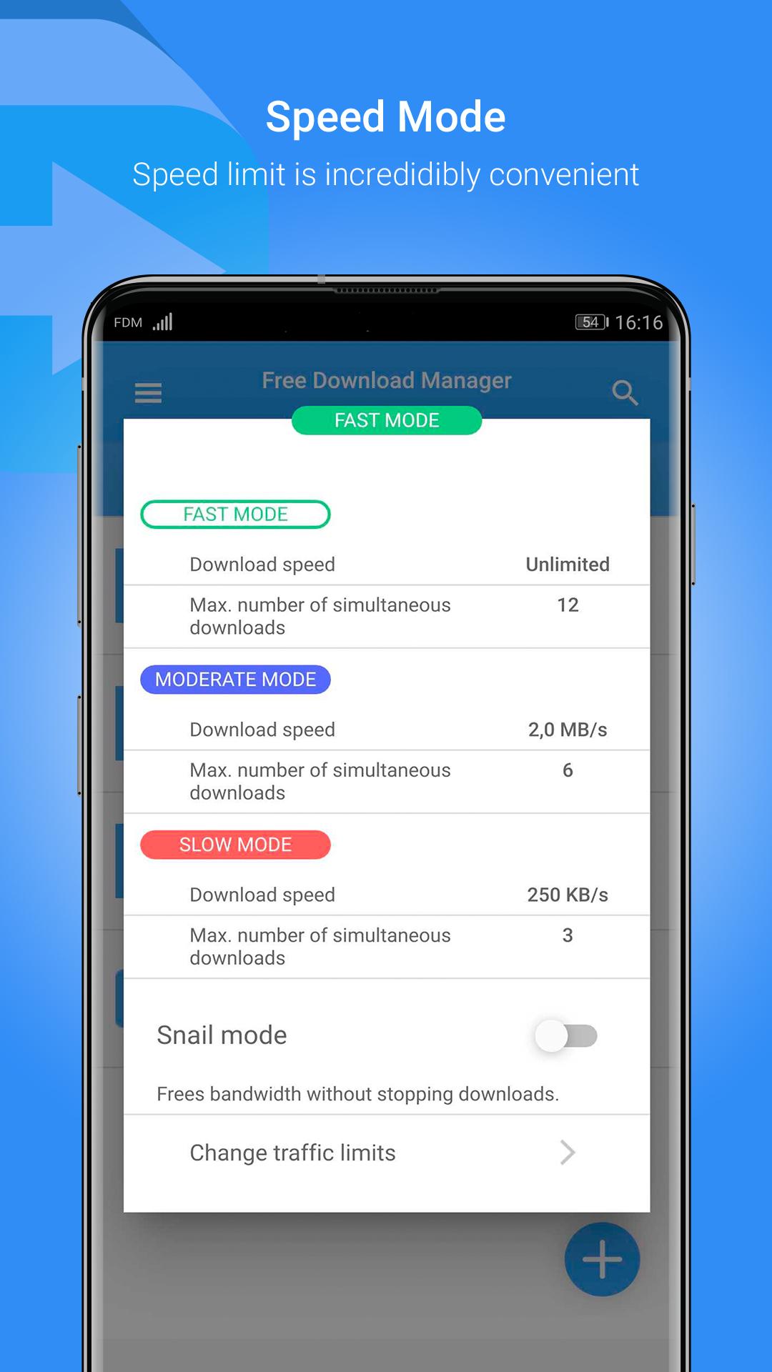 اسکرین شات 5 برنامه Free Download Manager - FDM