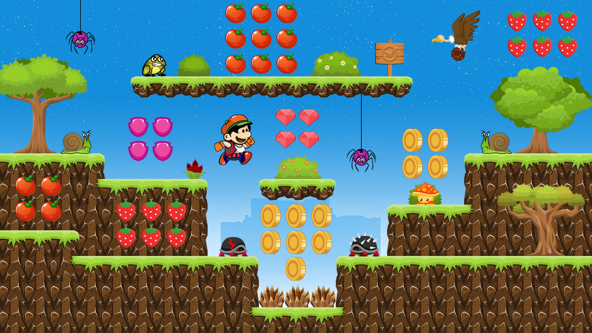 اسکرین شات 4 بازی Super Nob Run:Adventure Jungle