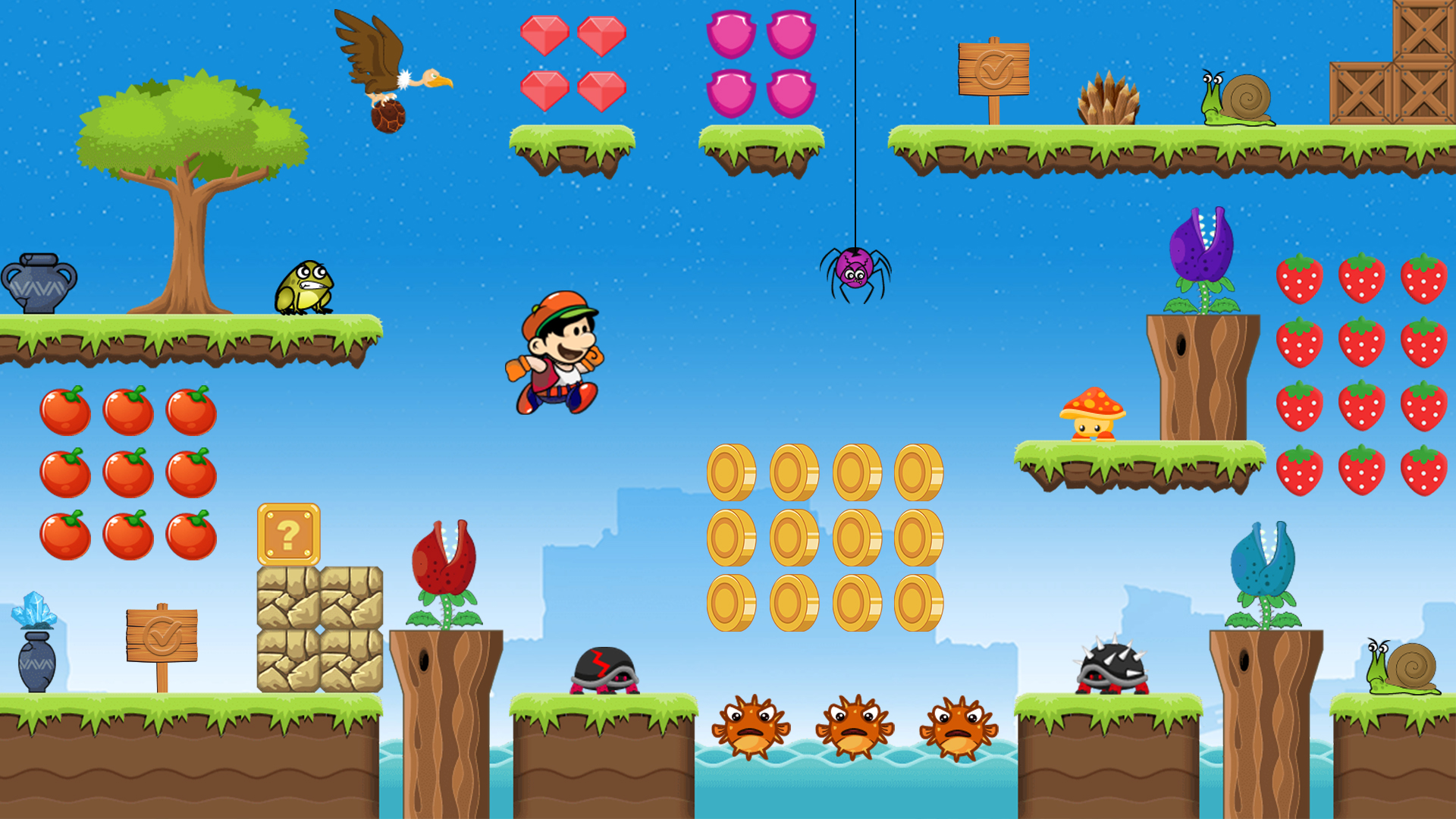 اسکرین شات 1 بازی Super Nob Run:Adventure Jungle