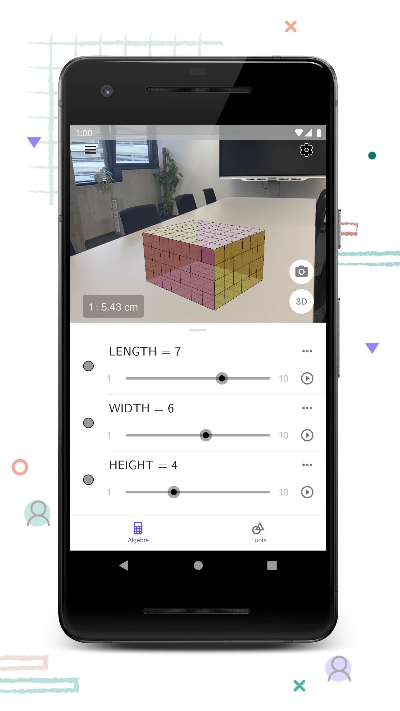 اسکرین شات 5 برنامه GeoGebra 3D Calculator