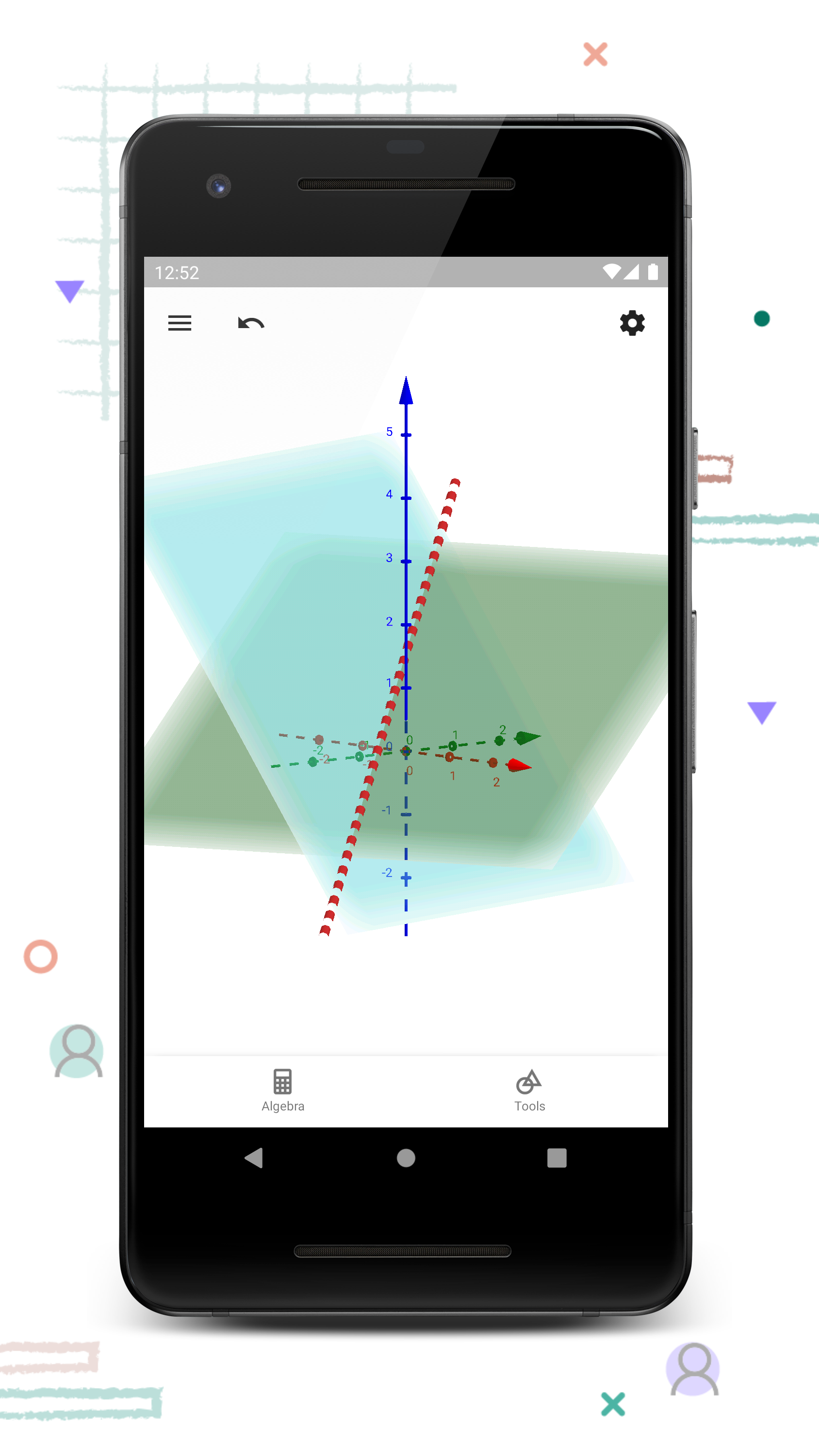 اسکرین شات 2 برنامه GeoGebra 3D Calculator