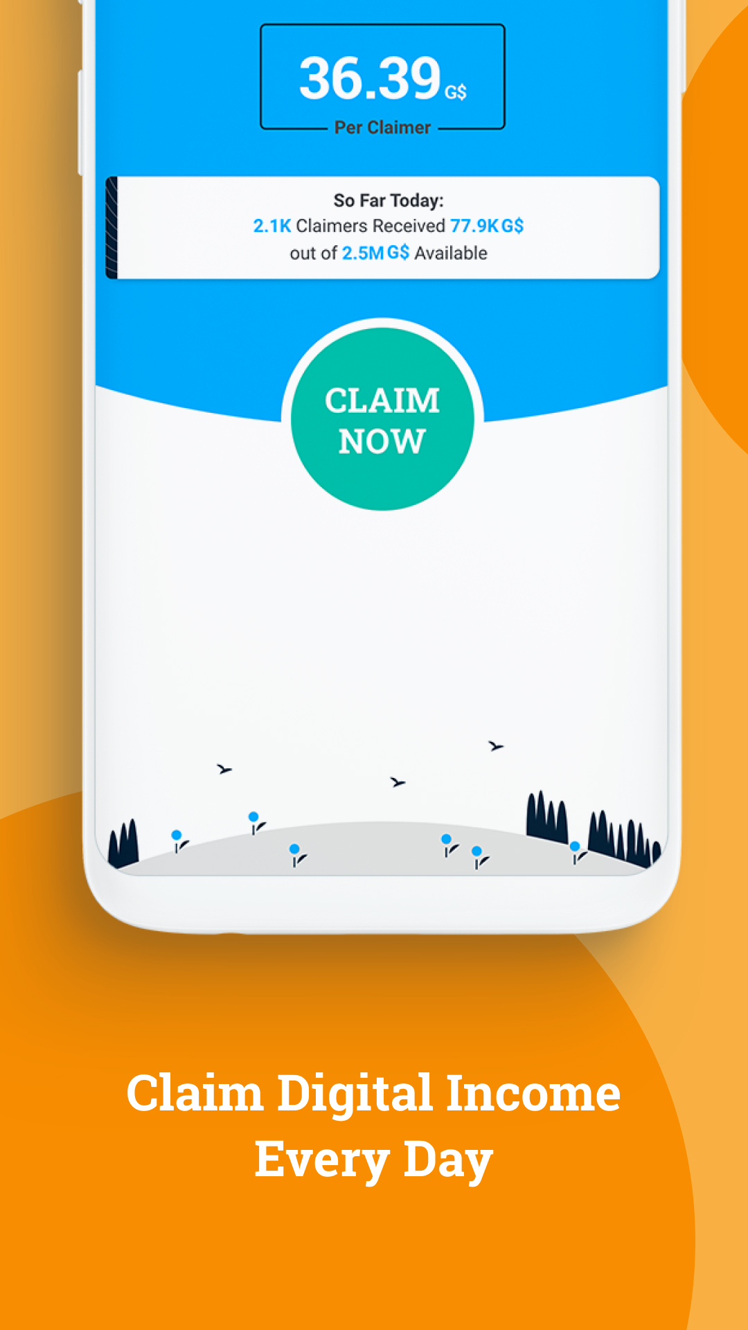 اسکرین شات 2 برنامه GoodDollar: Claim Crypto UBI