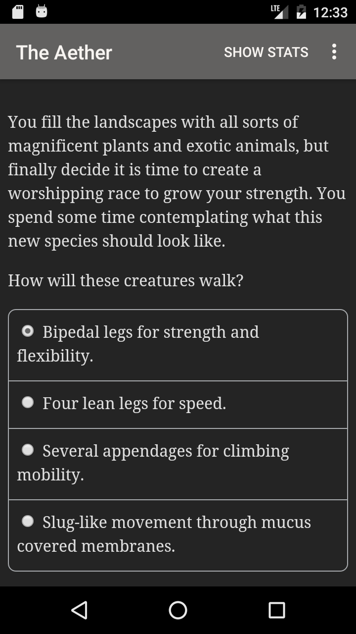 اسکرین شات 3 بازی The Aether: Life as a God