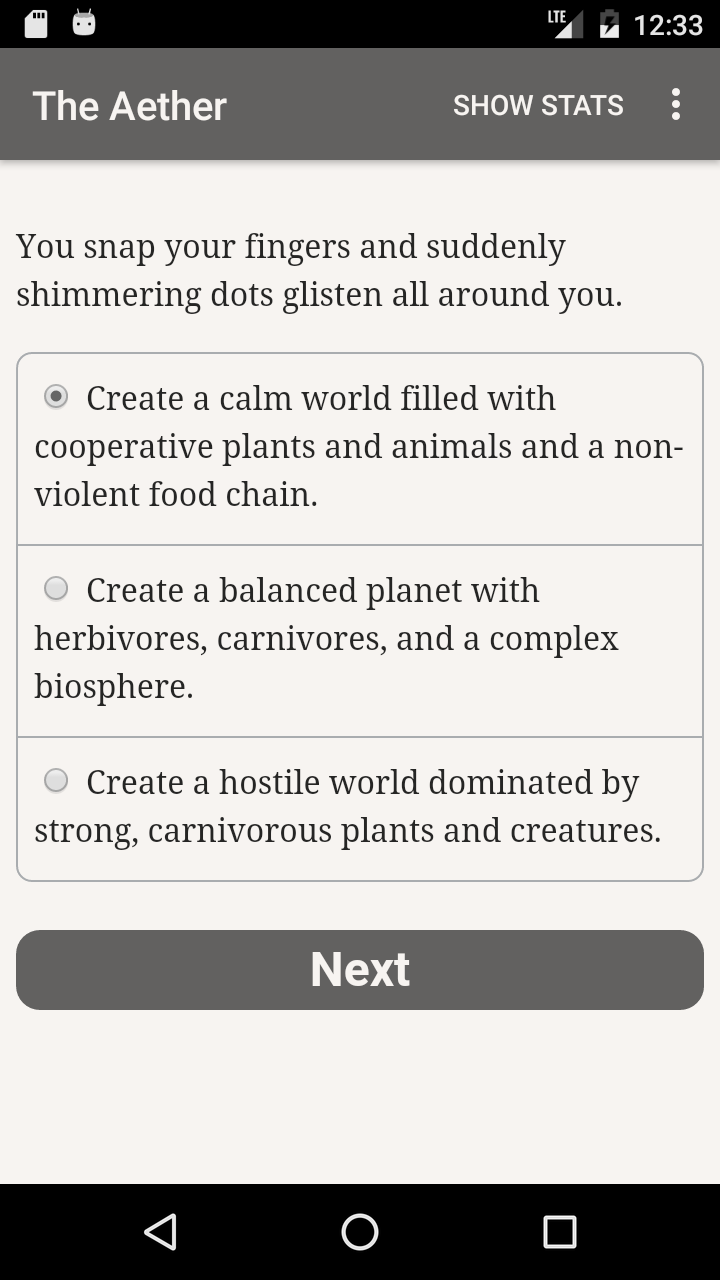 اسکرین شات 2 بازی The Aether: Life as a God