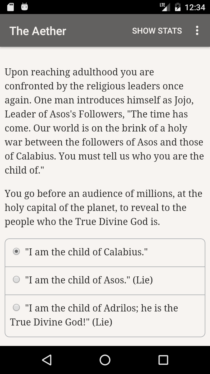 اسکرین شات 5 بازی The Aether: Life as a God