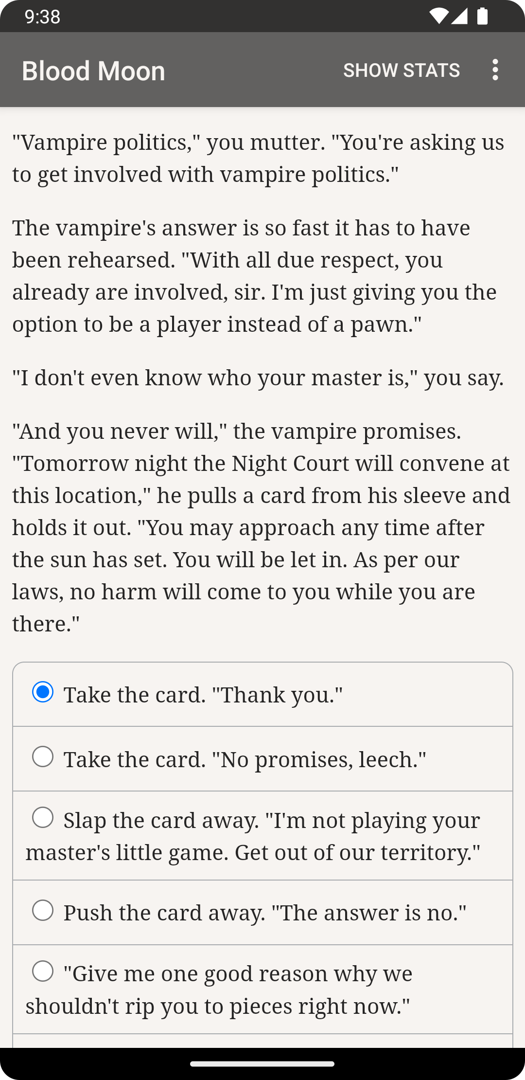 اسکرین شات 1 بازی Blood Moon