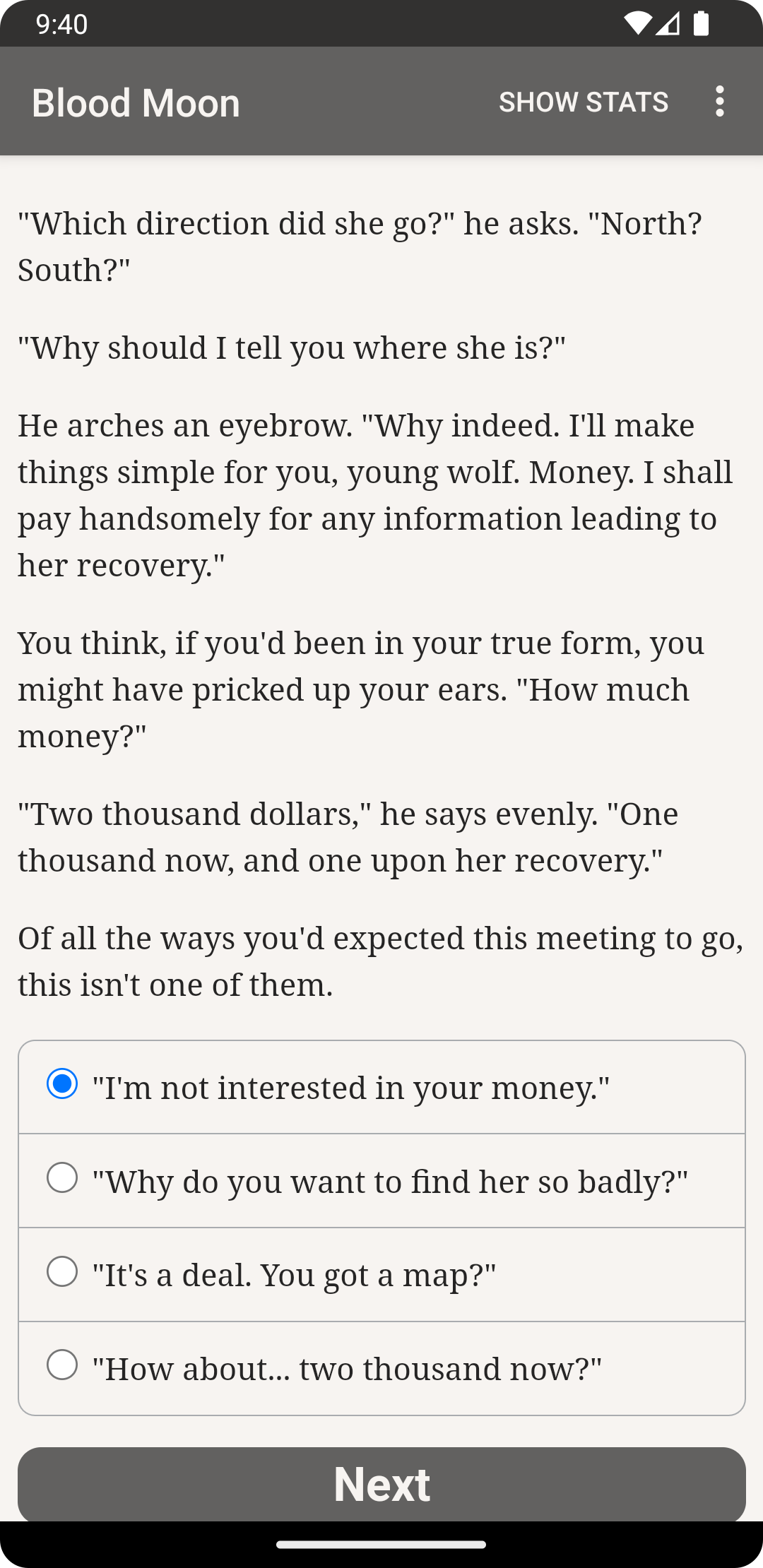 اسکرین شات 7 بازی Blood Moon