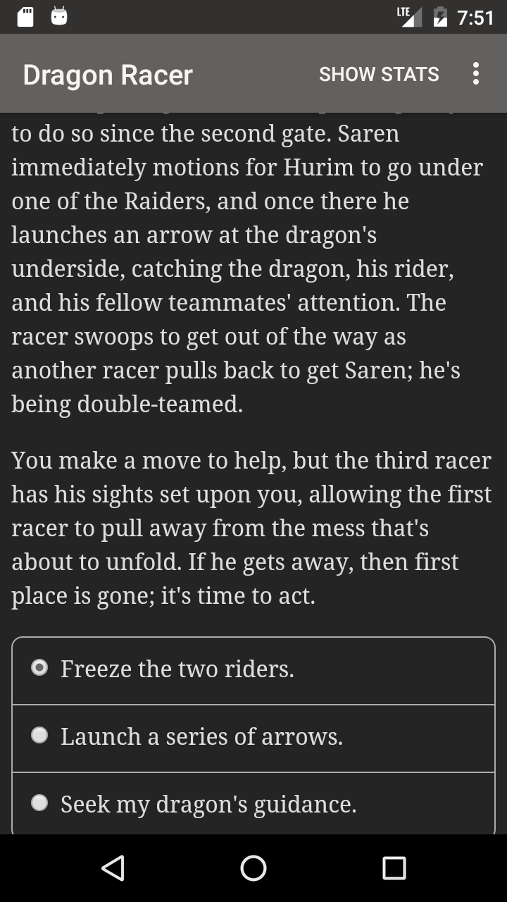 اسکرین شات 3 بازی Dragon Racer