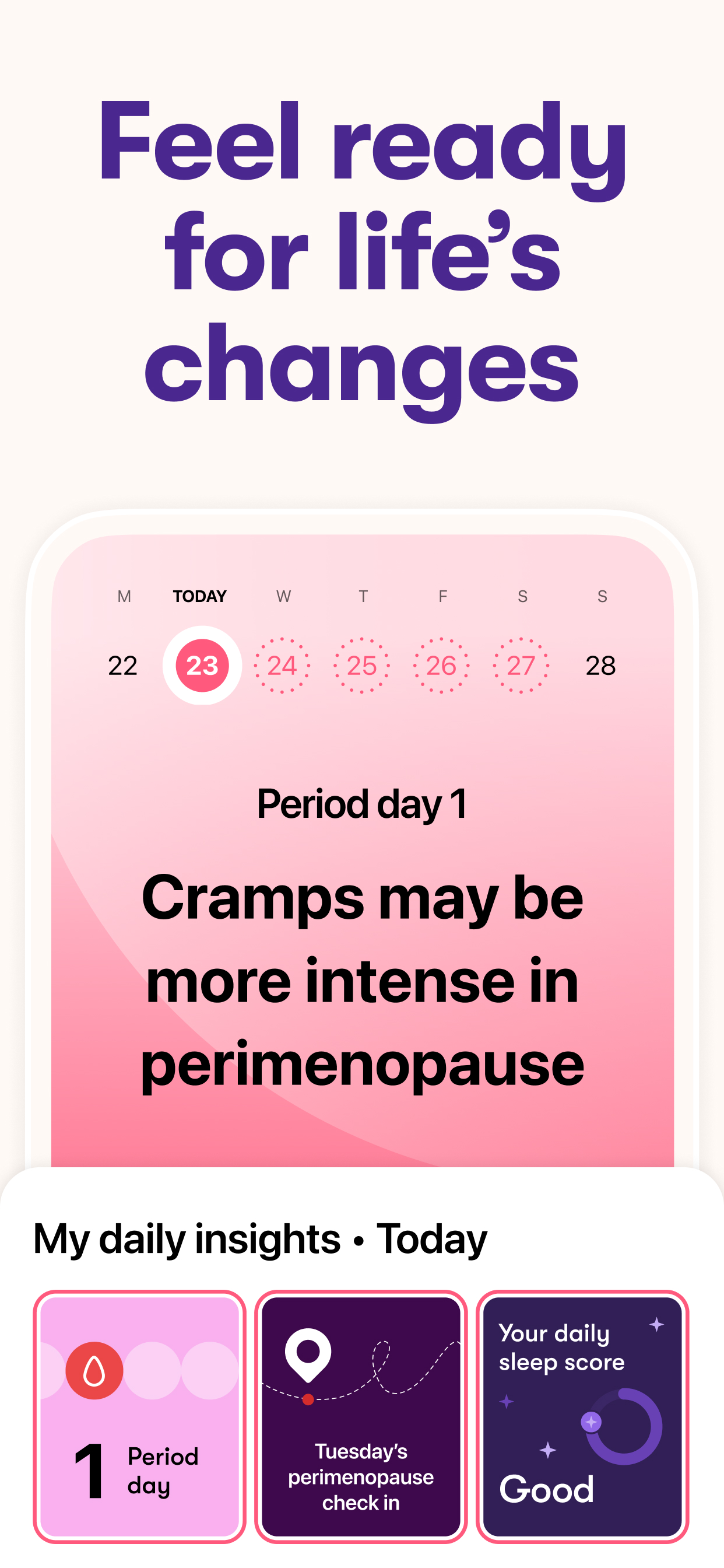 اسکرین شات 5 برنامه Flo Period & Pregnancy Tracker