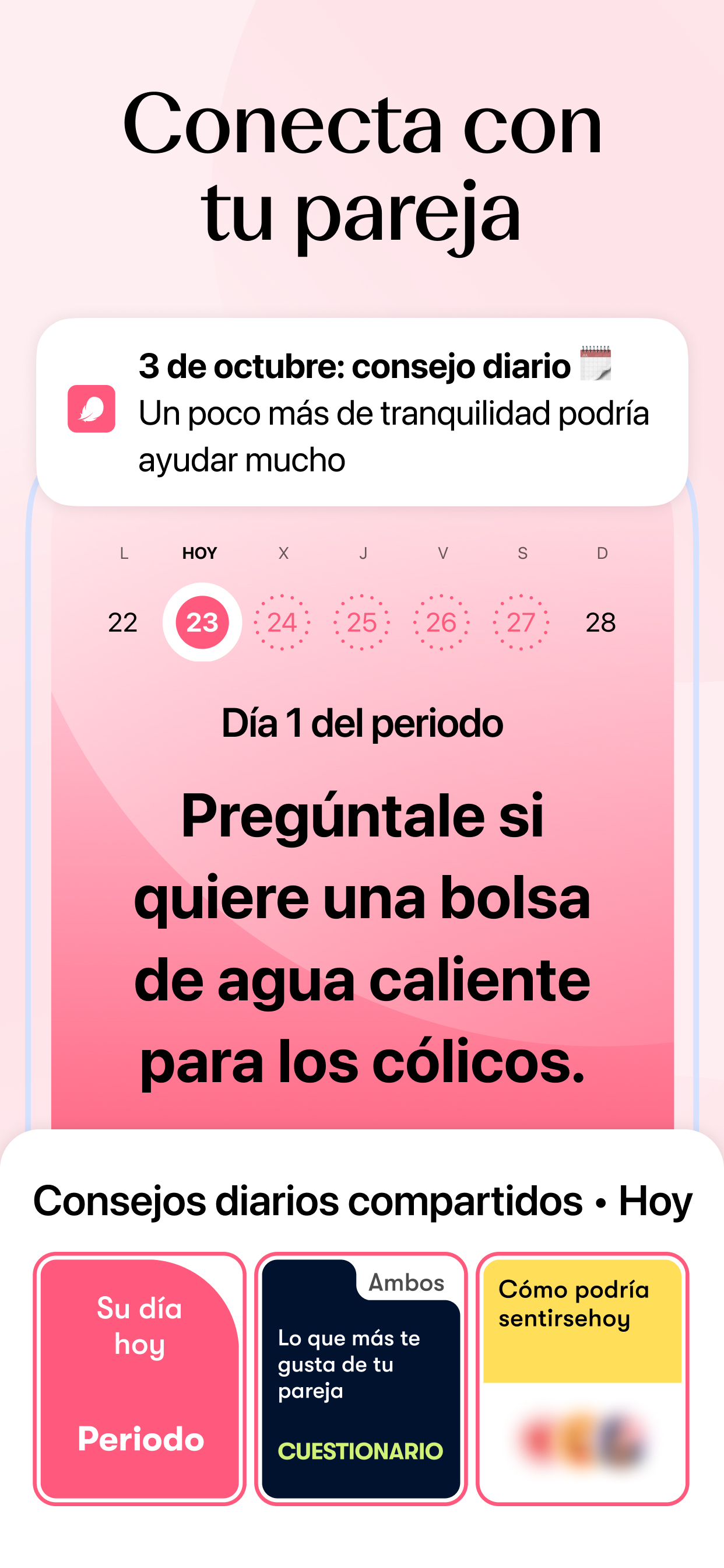 اسکرین شات 6 برنامه Mi calendario menstrual Flo
