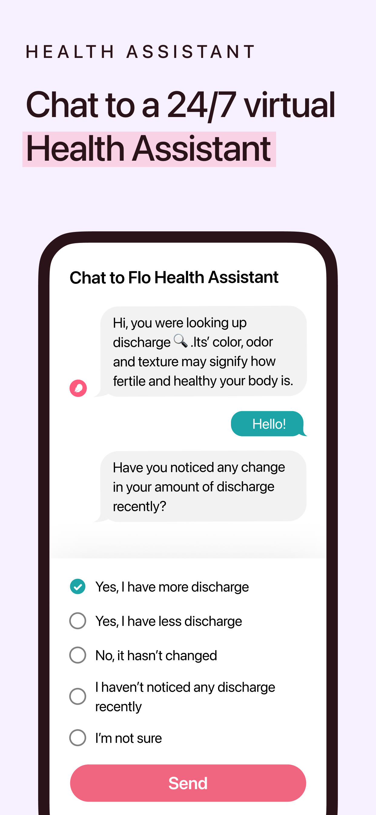 اسکرین شات 5 برنامه Flo Period & Ovulation Tracker