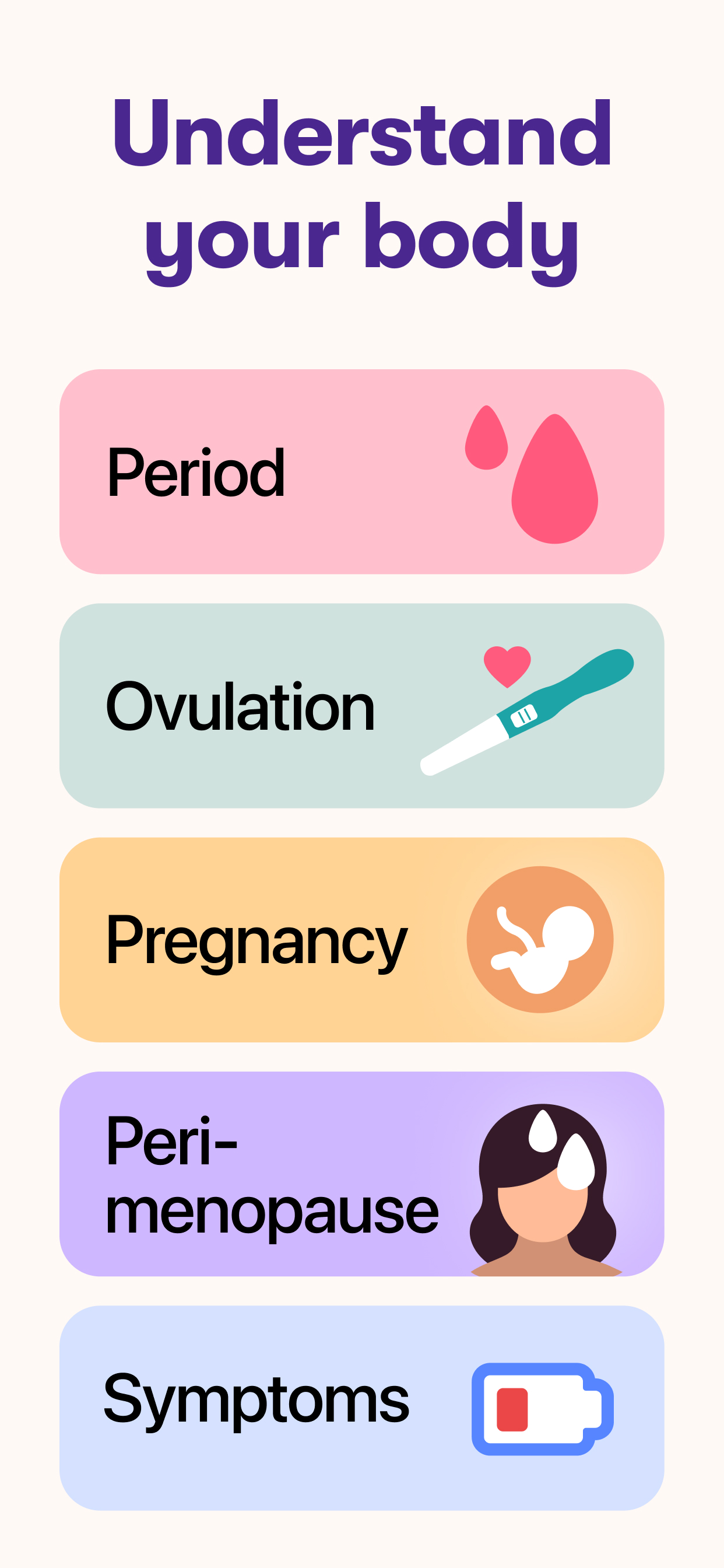 اسکرین شات 1 برنامه Flo Period & Pregnancy Tracker
