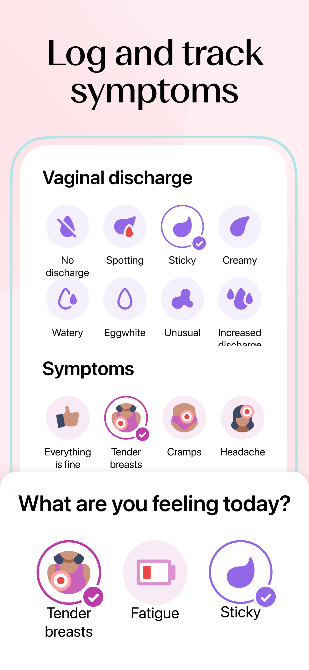 اسکرین شات 6 برنامه Flo Period & Ovulation Tracker
