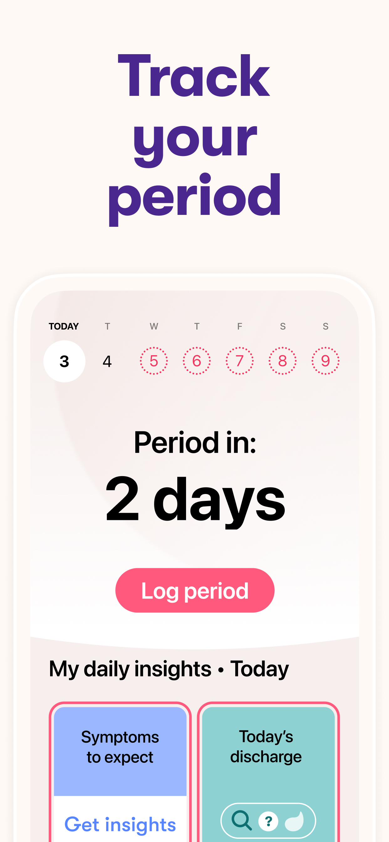 اسکرین شات 2 برنامه Flo Period & Pregnancy Tracker