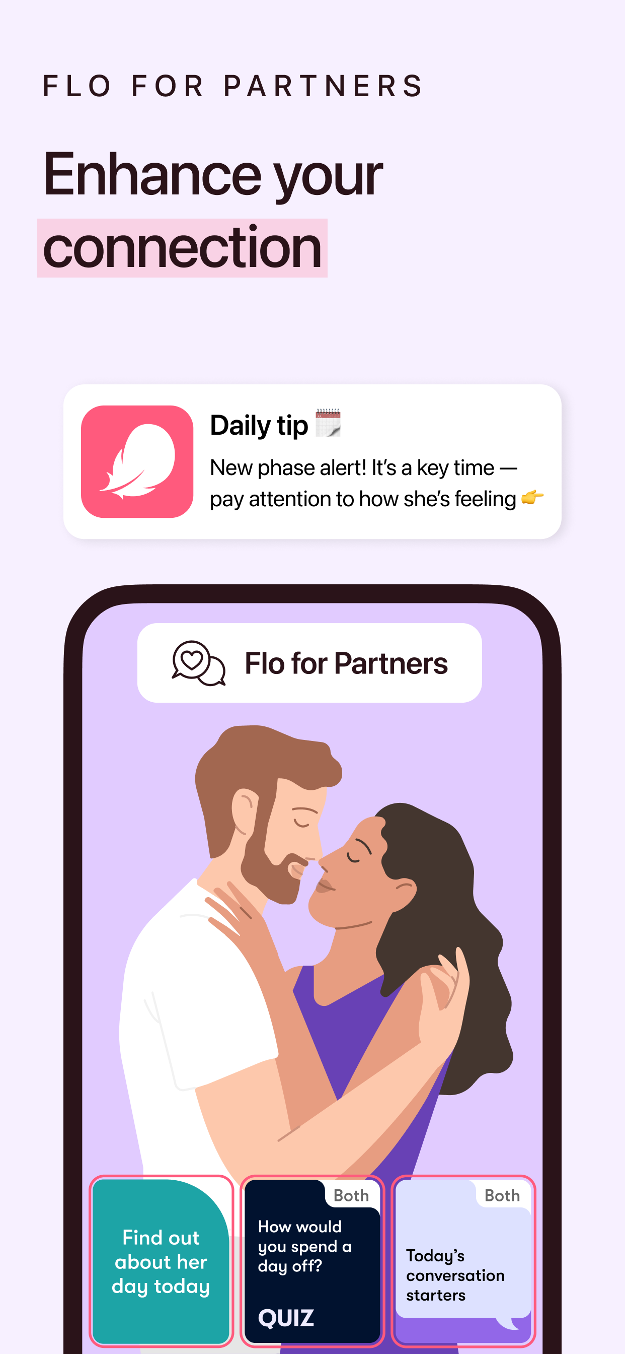 اسکرین شات 6 برنامه Flo Period & Ovulation Tracker