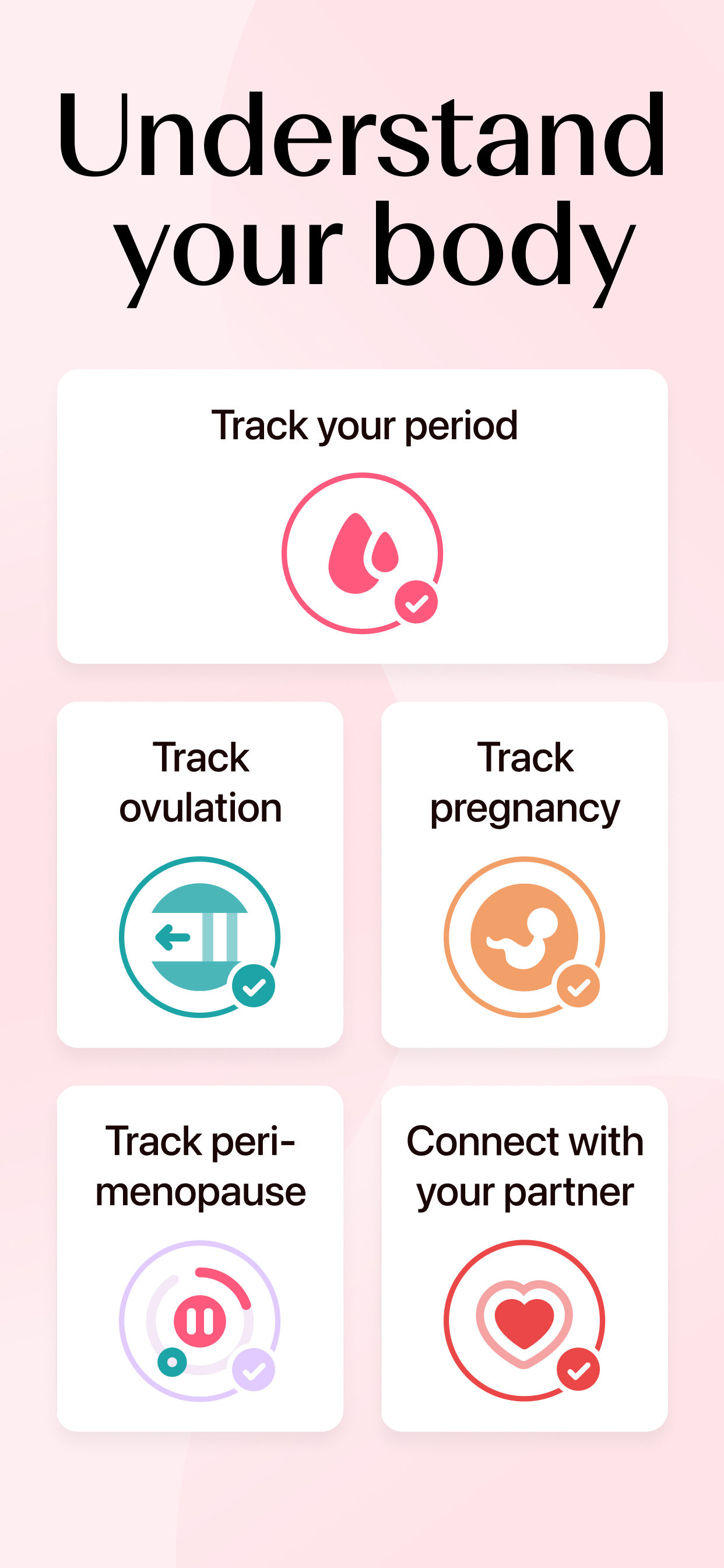 اسکرین شات 1 برنامه Flo Period & Ovulation Tracker
