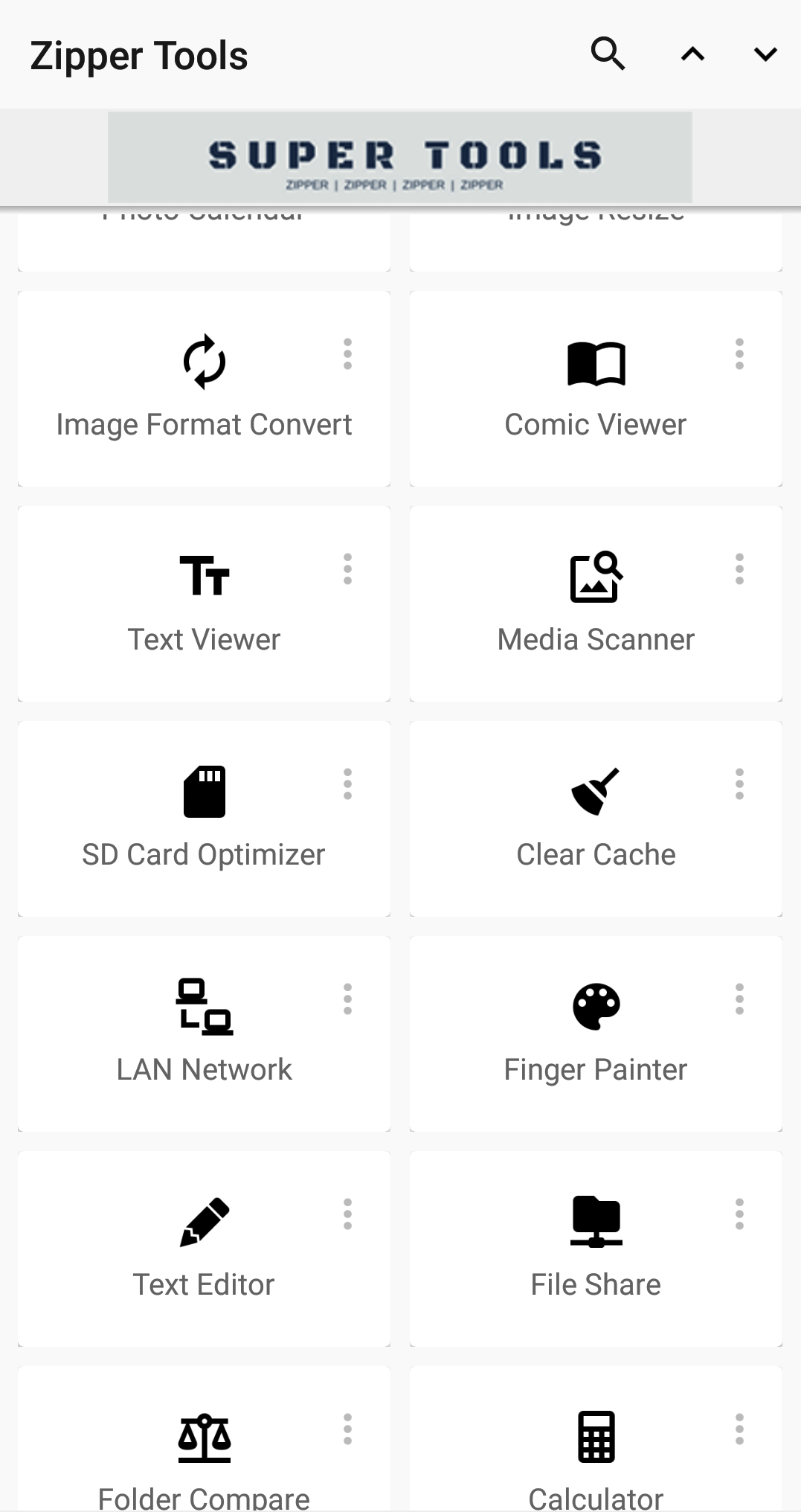 اسکرین شات 5 برنامه 7Zipper ToolBox