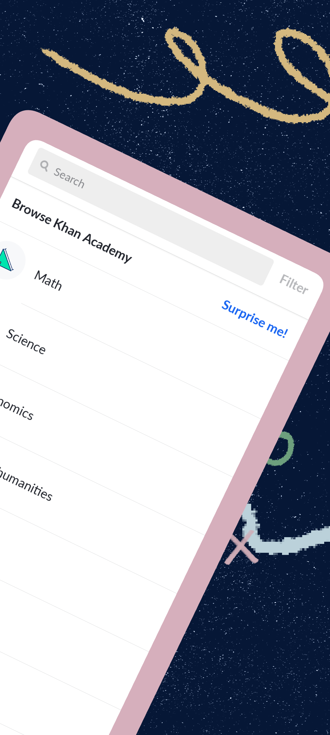 اسکرین شات 2 برنامه Khan Academy
