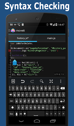 اسکرین شات 4 برنامه AWD - PHP/HTML/CSS/JS IDE