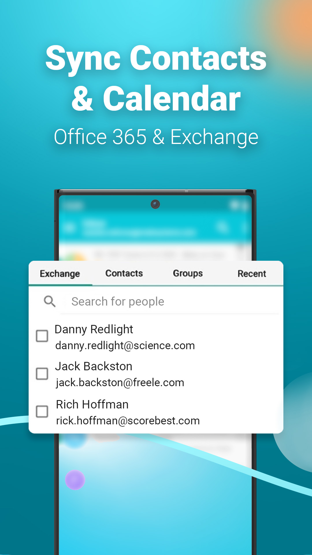 اسکرین شات 4 برنامه Email Aqua Mail - Fast, Secure