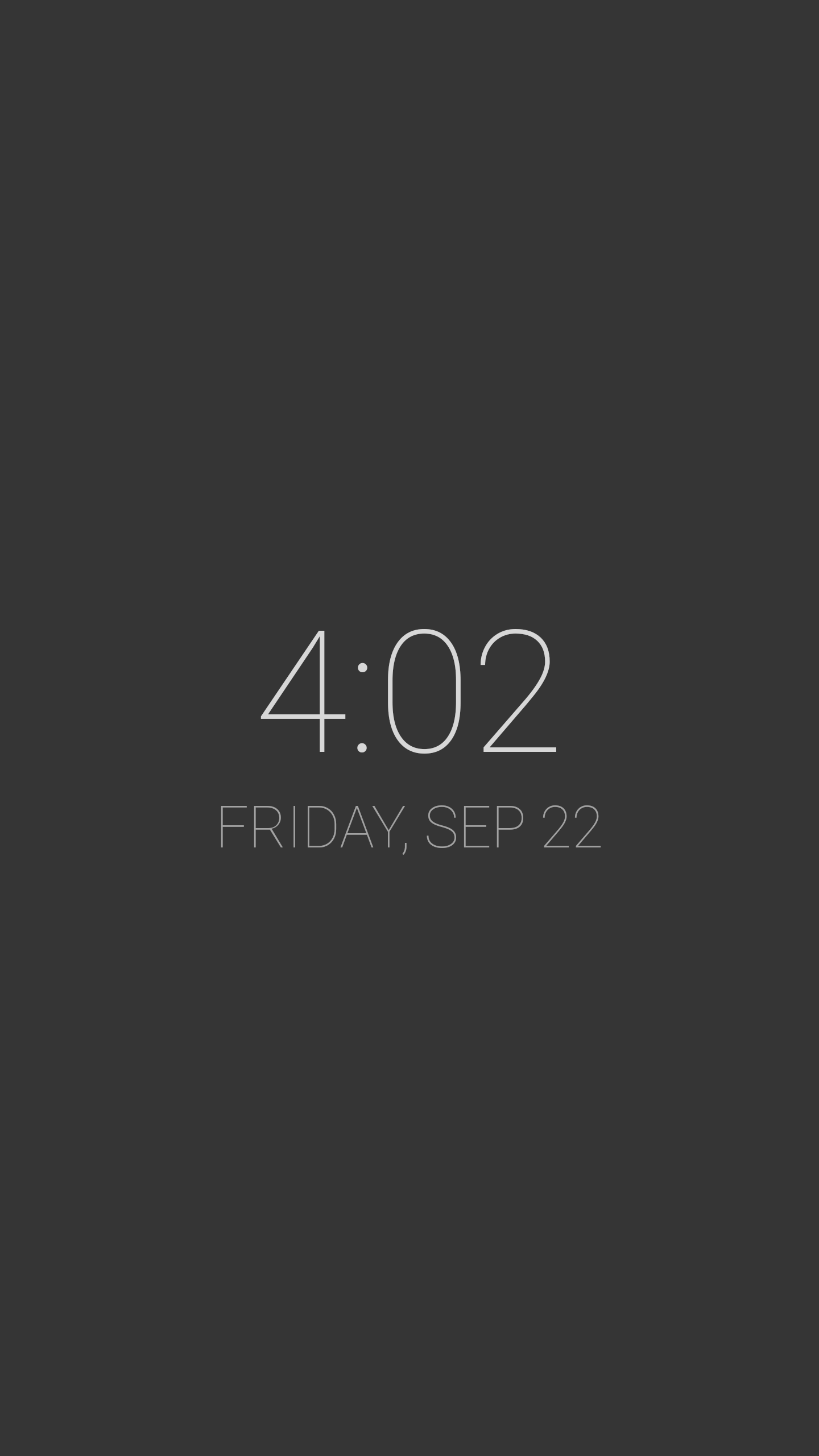 اسکرین شات 1 برنامه KLCK Kustom Lock Screen Maker