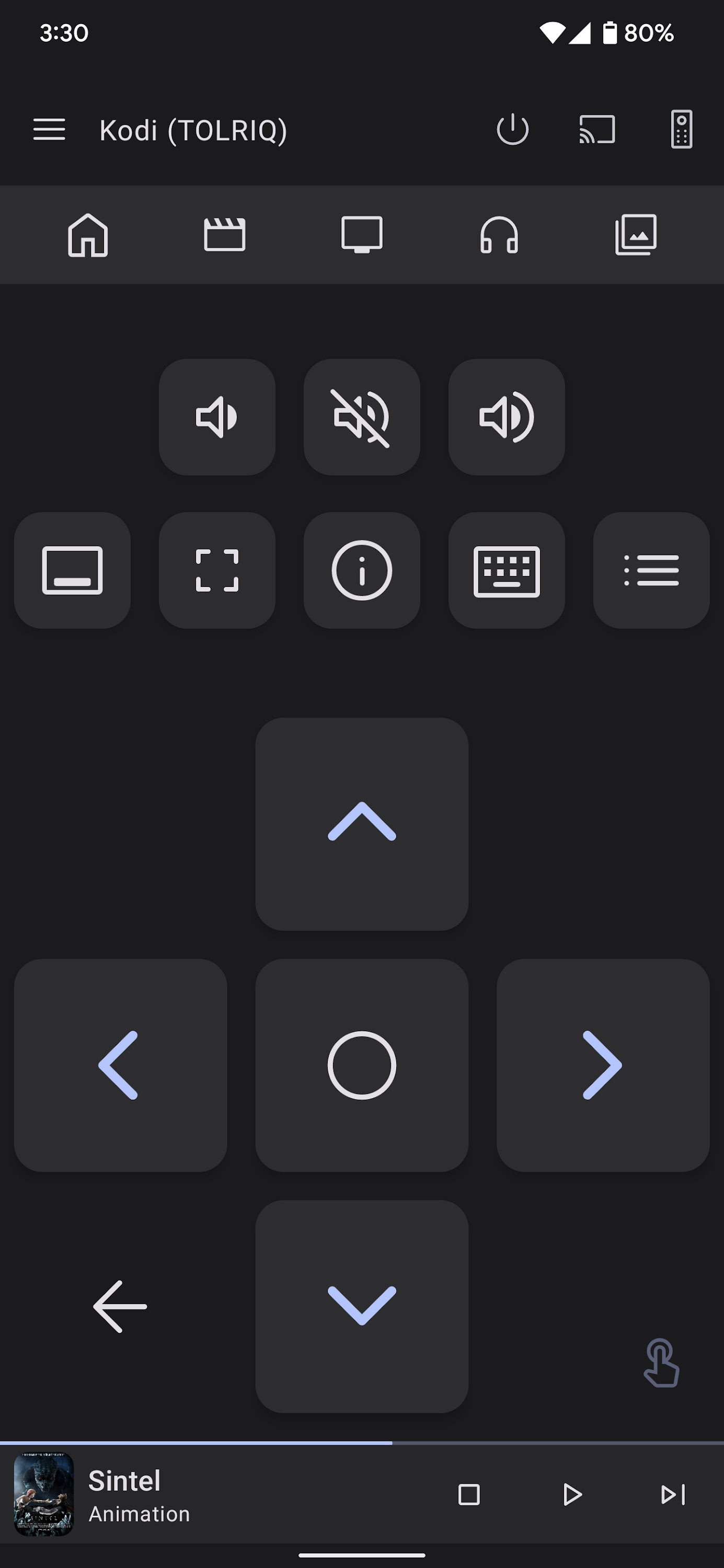 اسکرین شات 1 برنامه Yatse: Kodi remote and cast