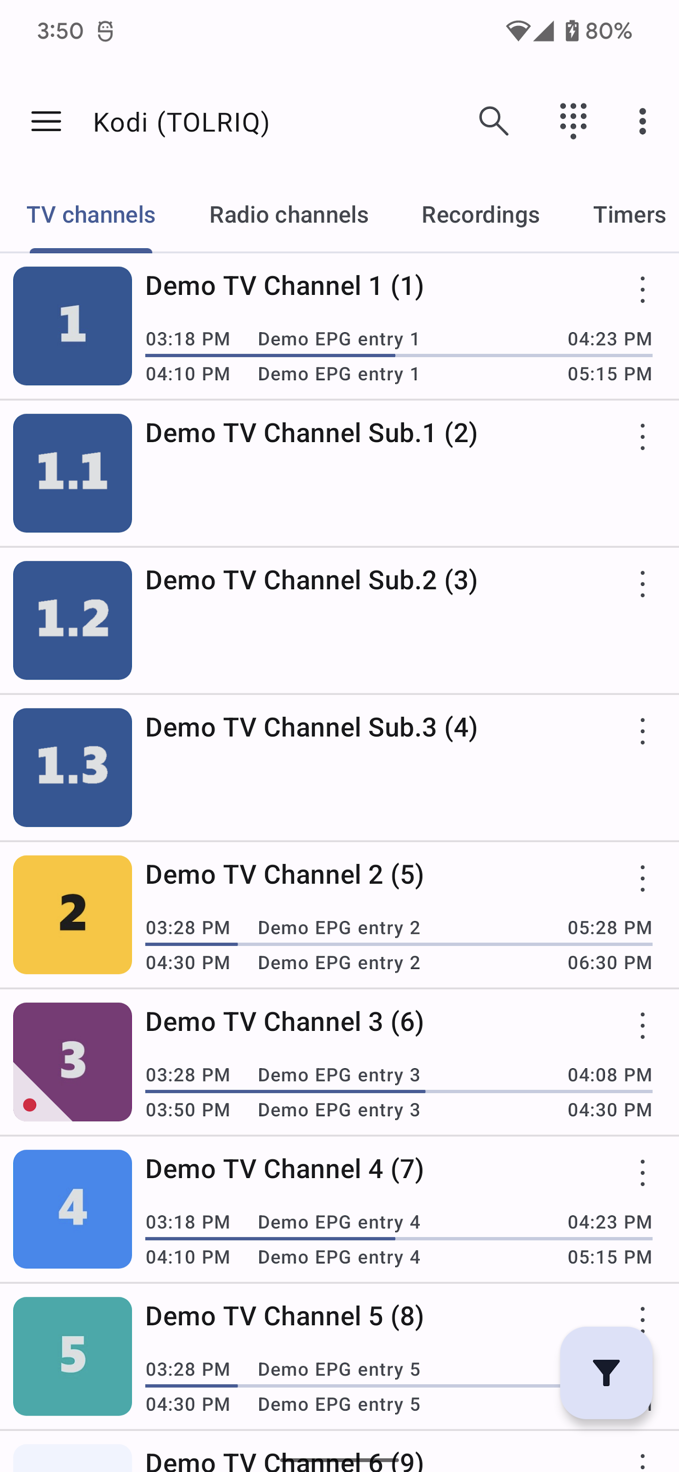 اسکرین شات 7 برنامه Yatse: Kodi remote and cast