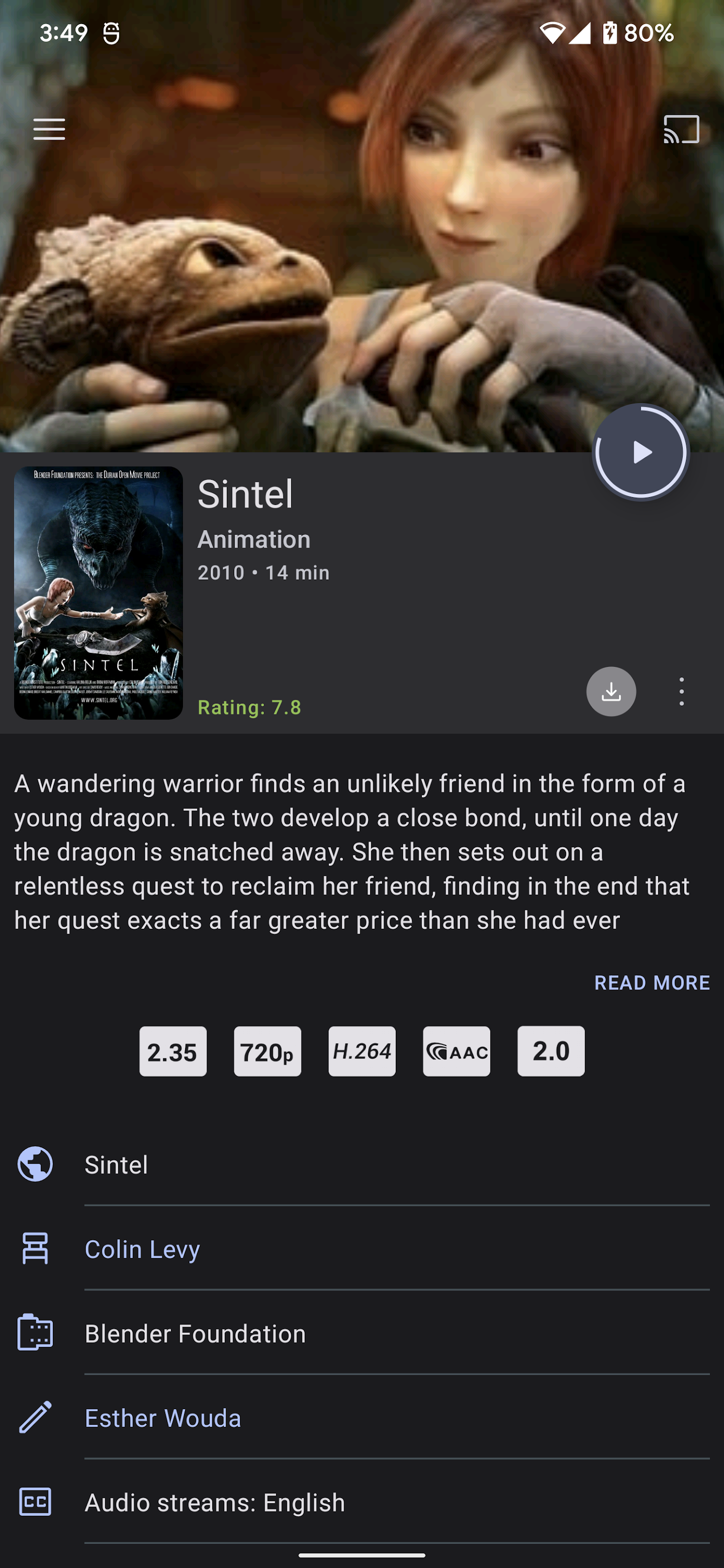 اسکرین شات 6 برنامه Yatse: Kodi remote and cast