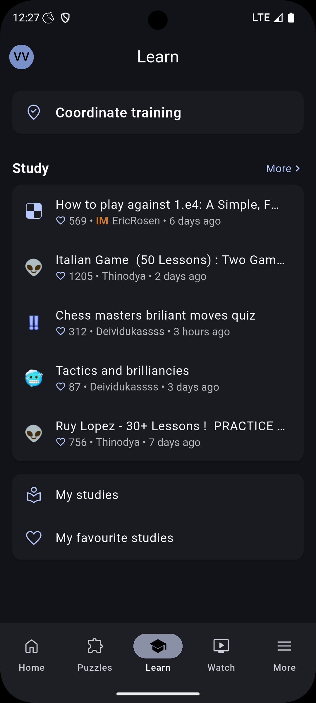 اسکرین شات 8 بازی Lichess