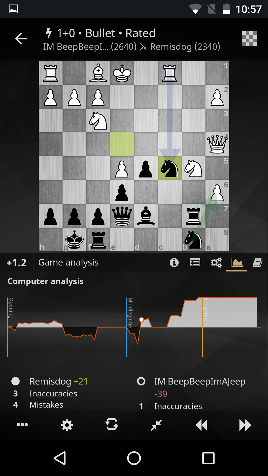 اسکرین شات 3 بازی lichess • Free Online Chess