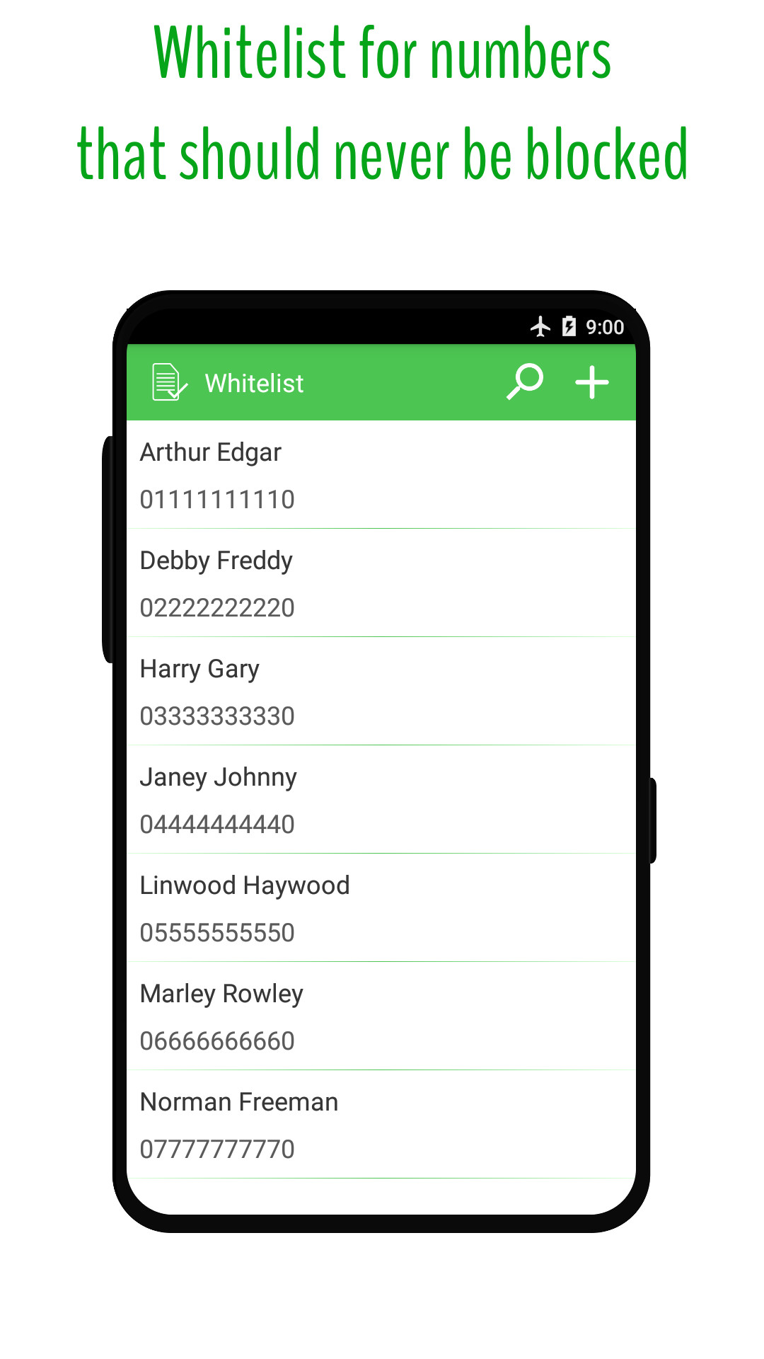 اسکرین شات 8 برنامه Phone Call Blocker - Blacklist